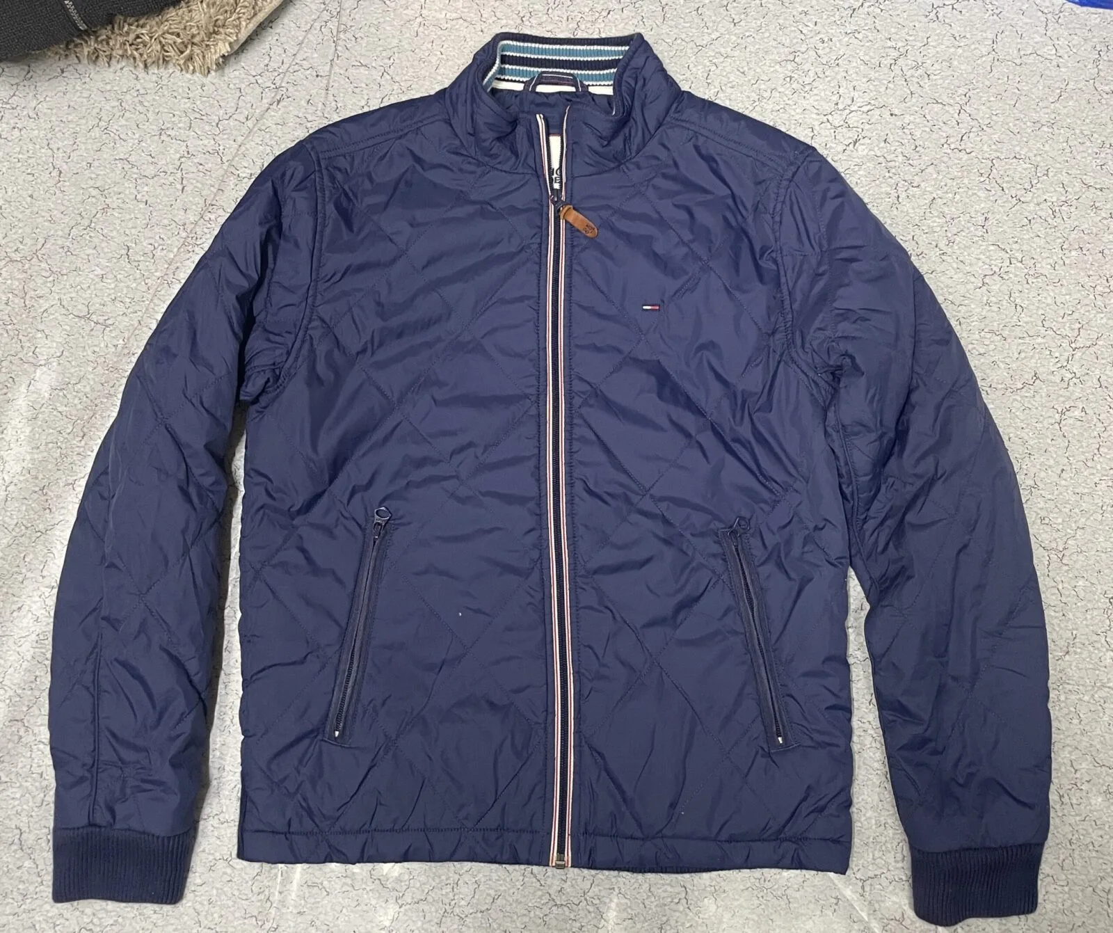 Tommy Hilfiger Navy Windbreaker Jacket alternate view