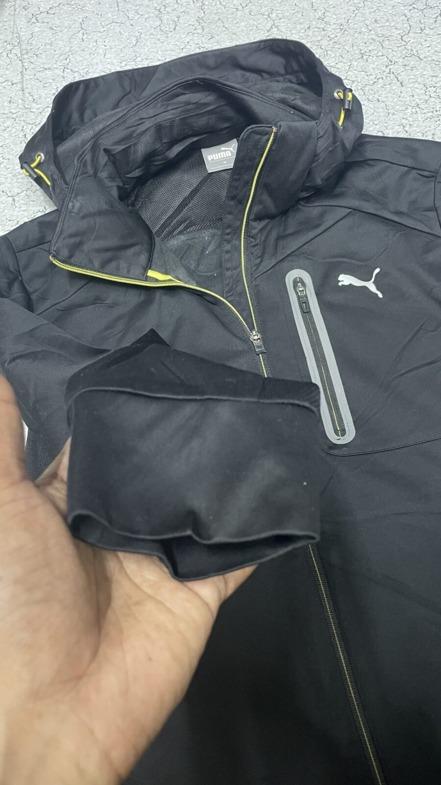 Puma Track Jacket back view