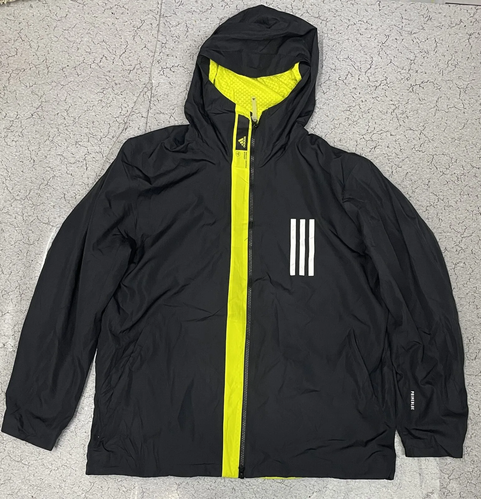 Adidas Black Windbreaker Jacket alternate view