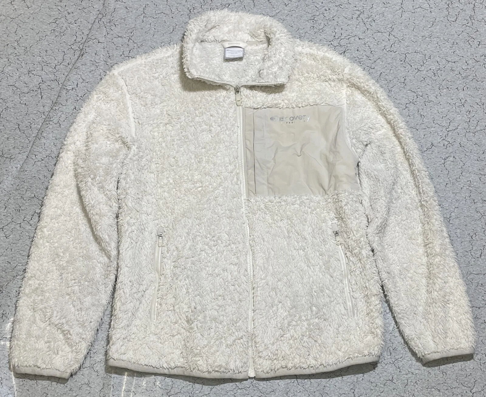 White Fleece Jacket alternate view