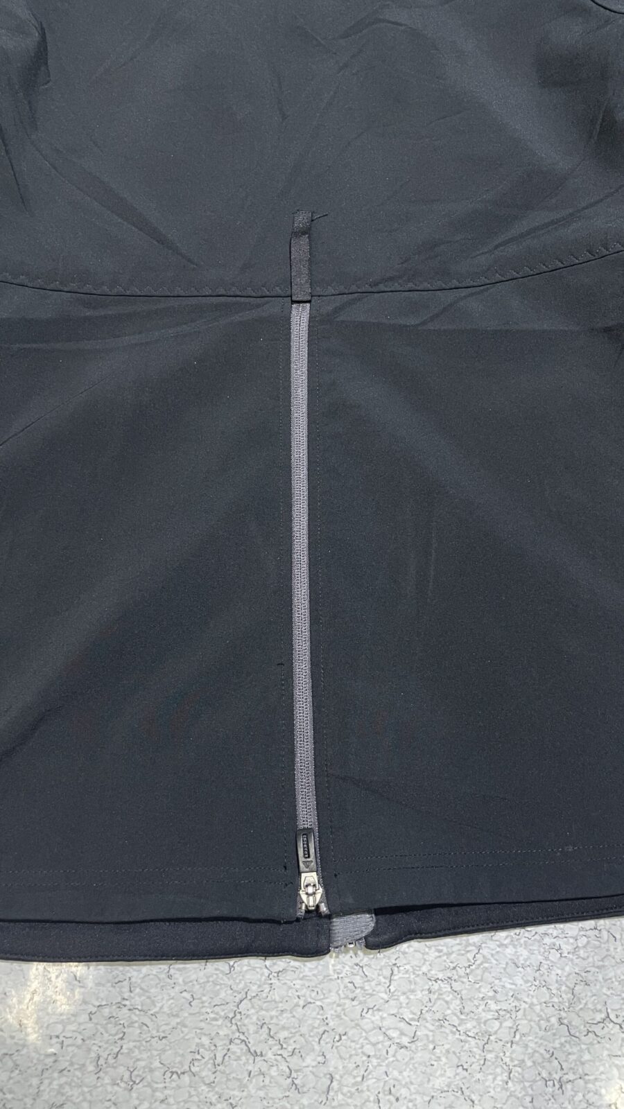 Adidas Black Track Jacket detail view