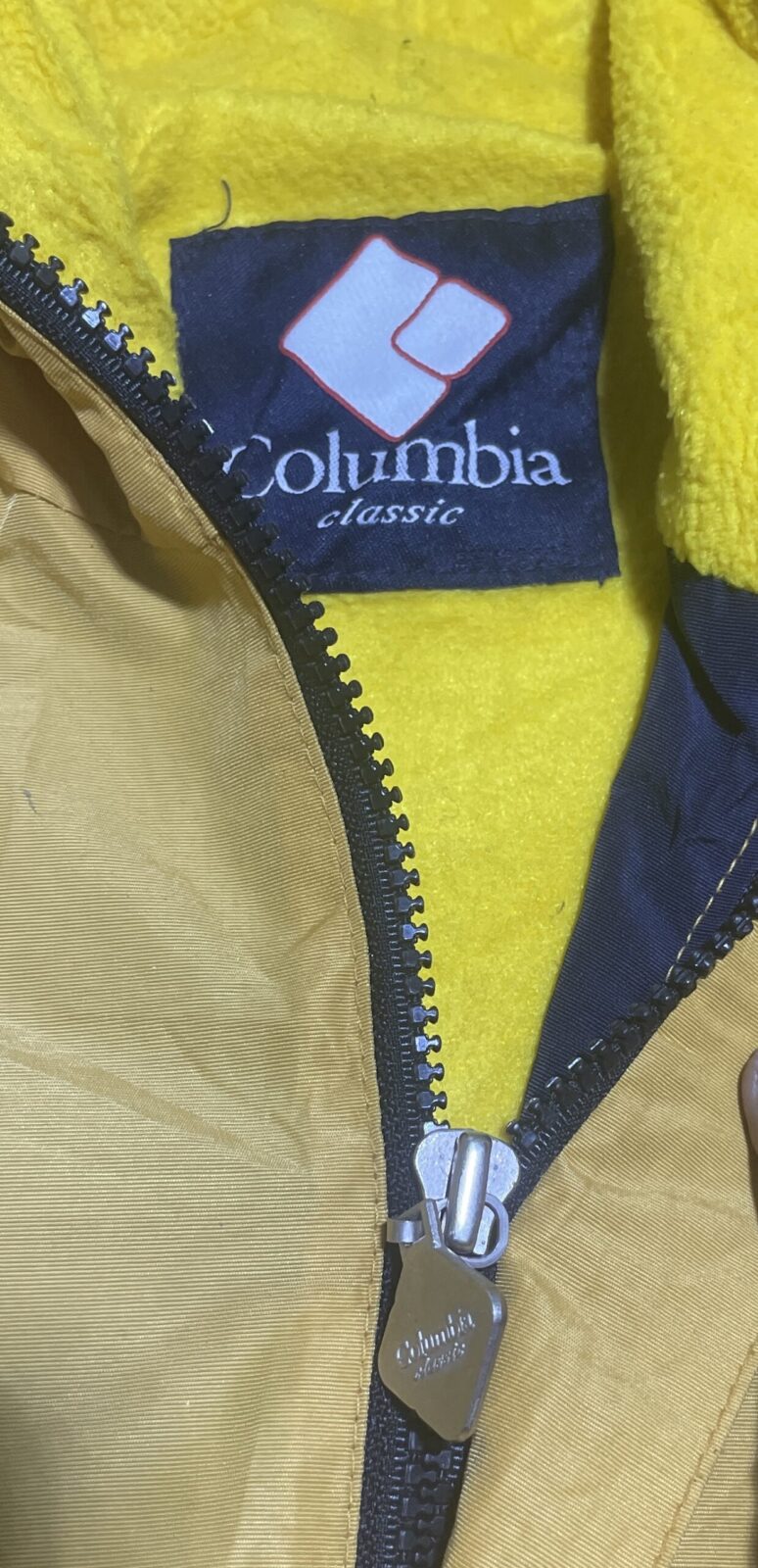 Columbia Windbreaker Jacket back view