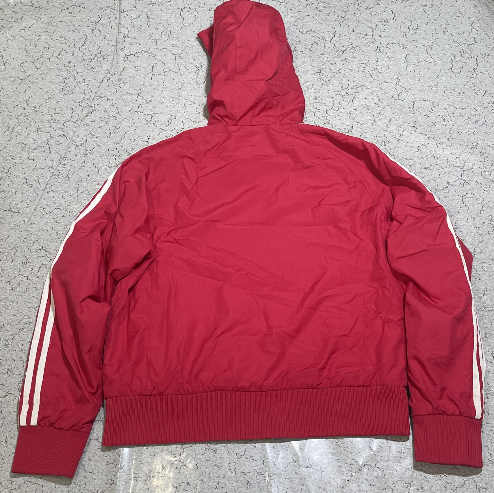 Adidas Red Jacket detail view