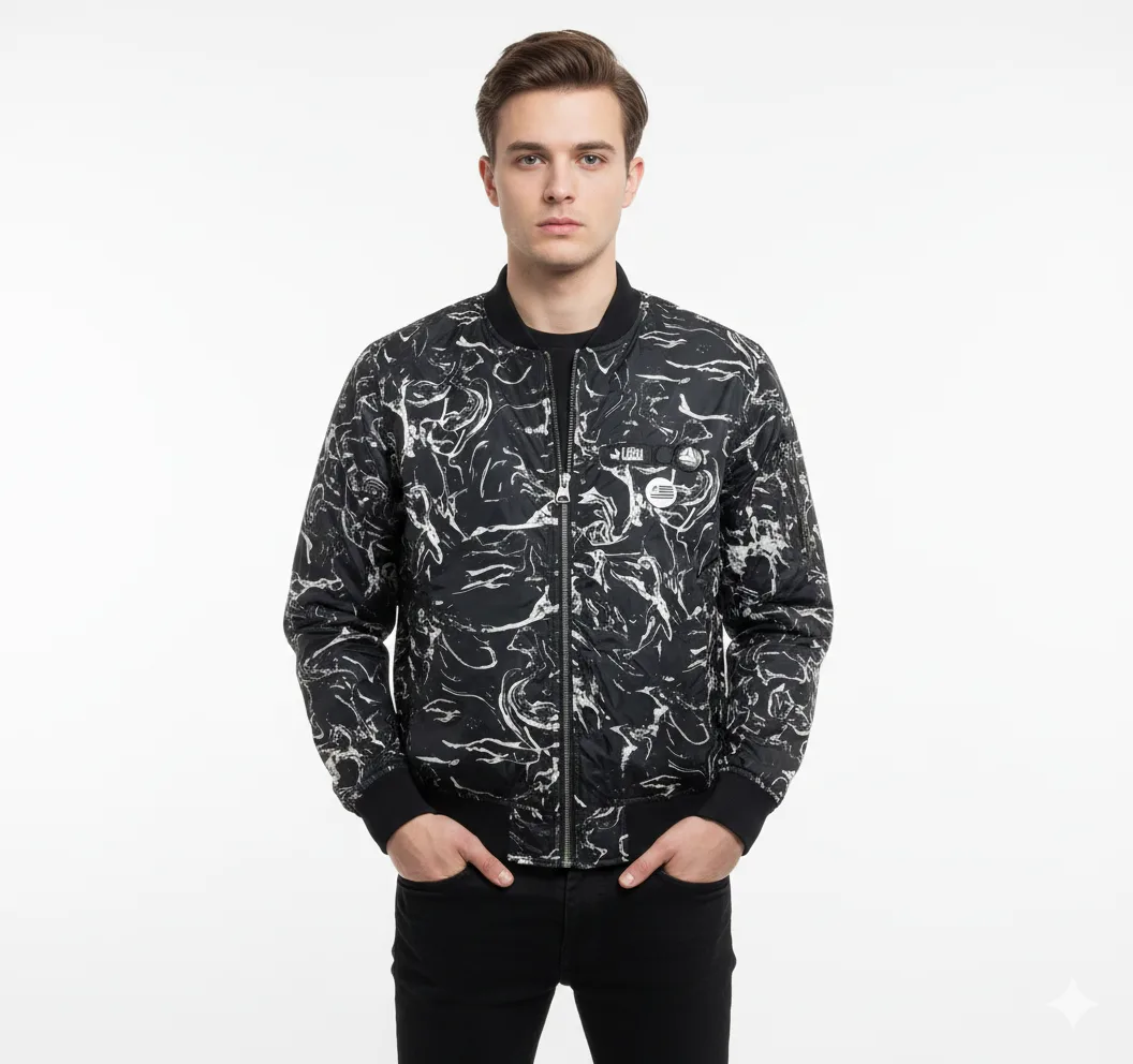 Black Jacket front view