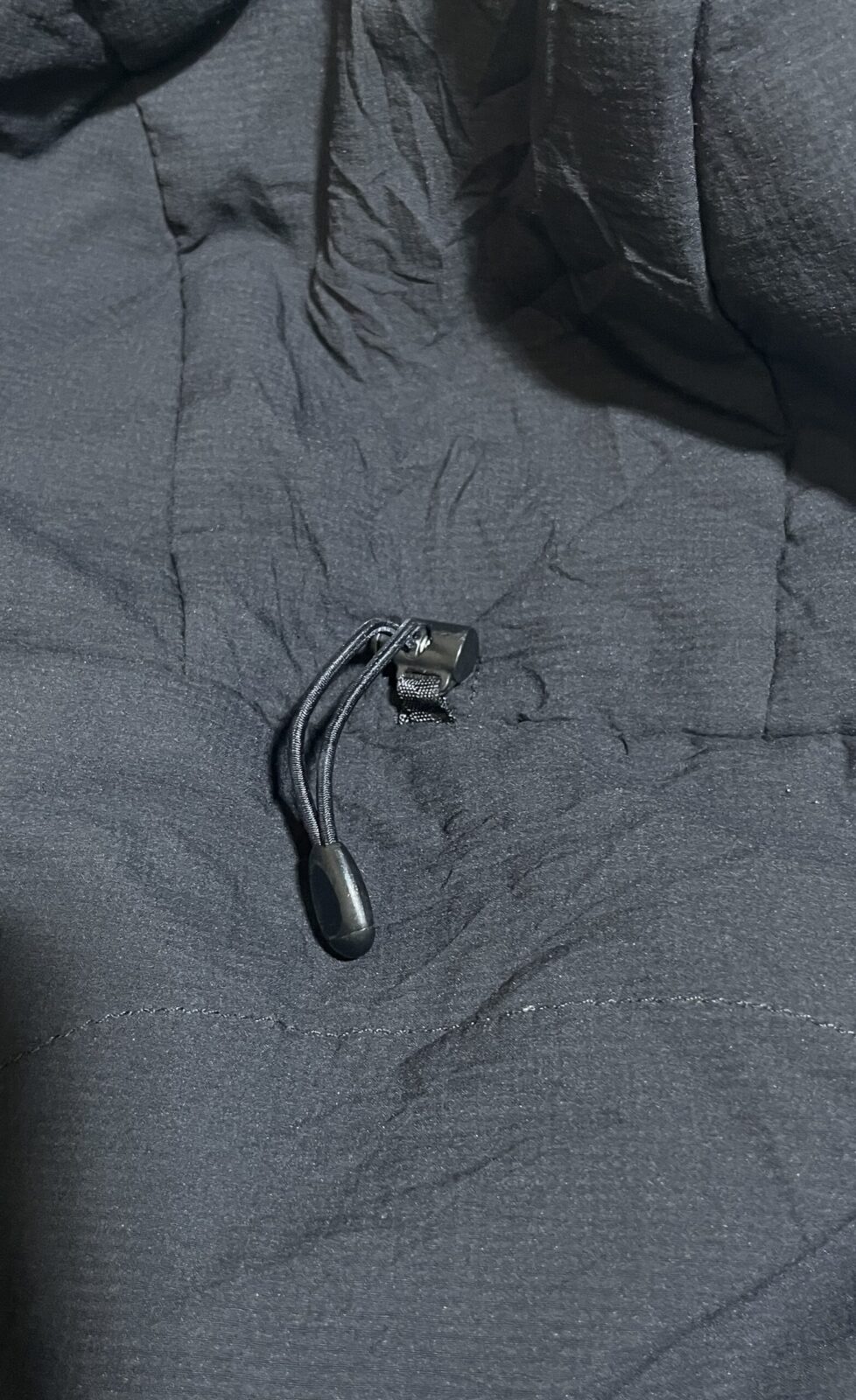 Black Track Jacket back view
