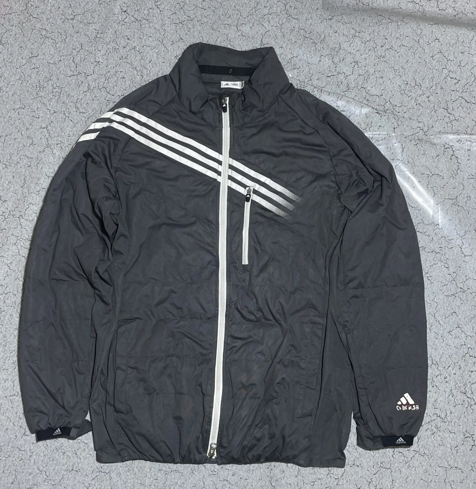 Adidas Grey Track Jacket alternate view