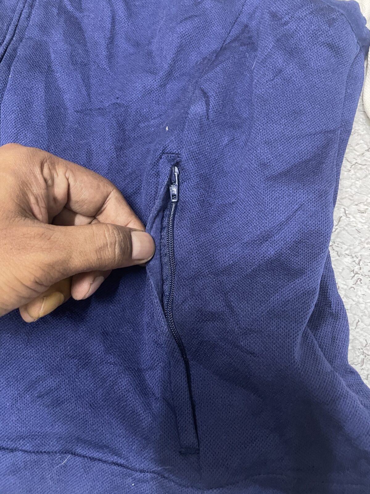 Nike White Track Jacket detail view