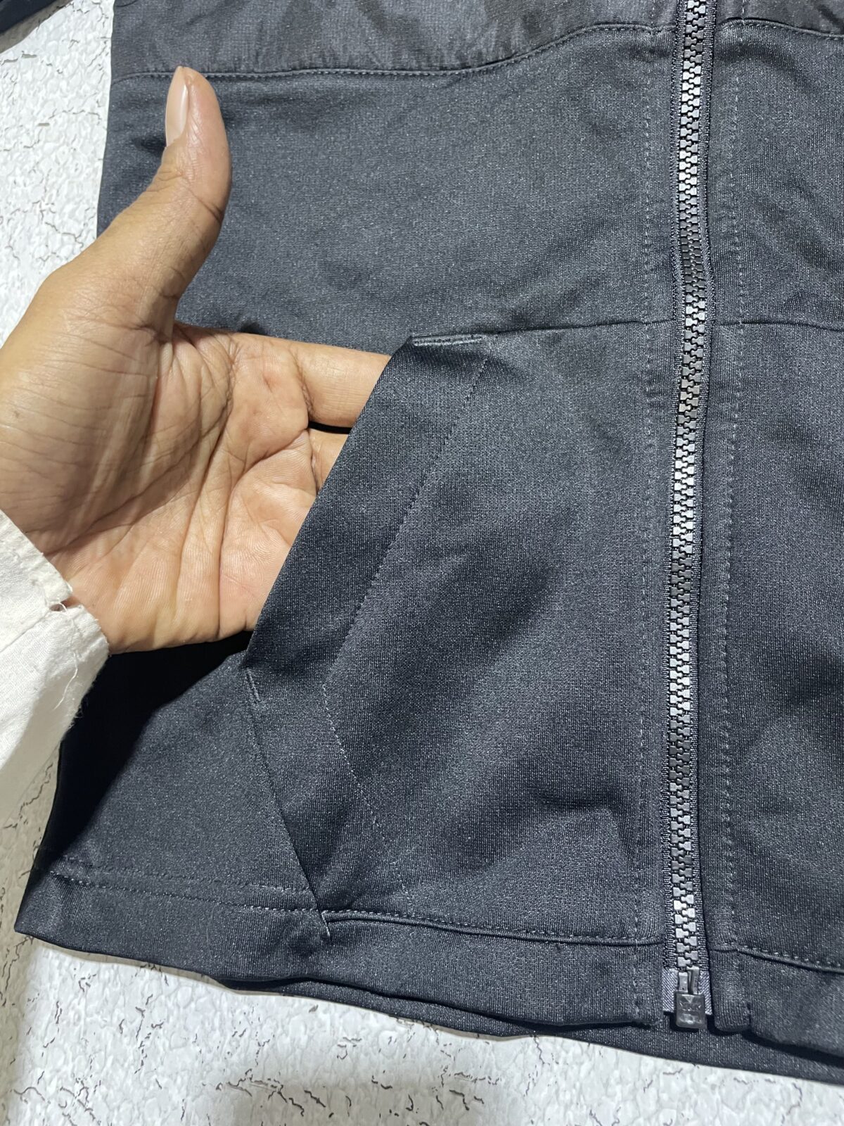 Black Hoodie detail view