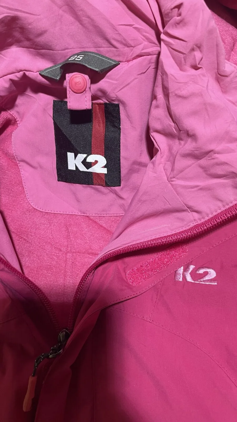 Pink Jacket back view