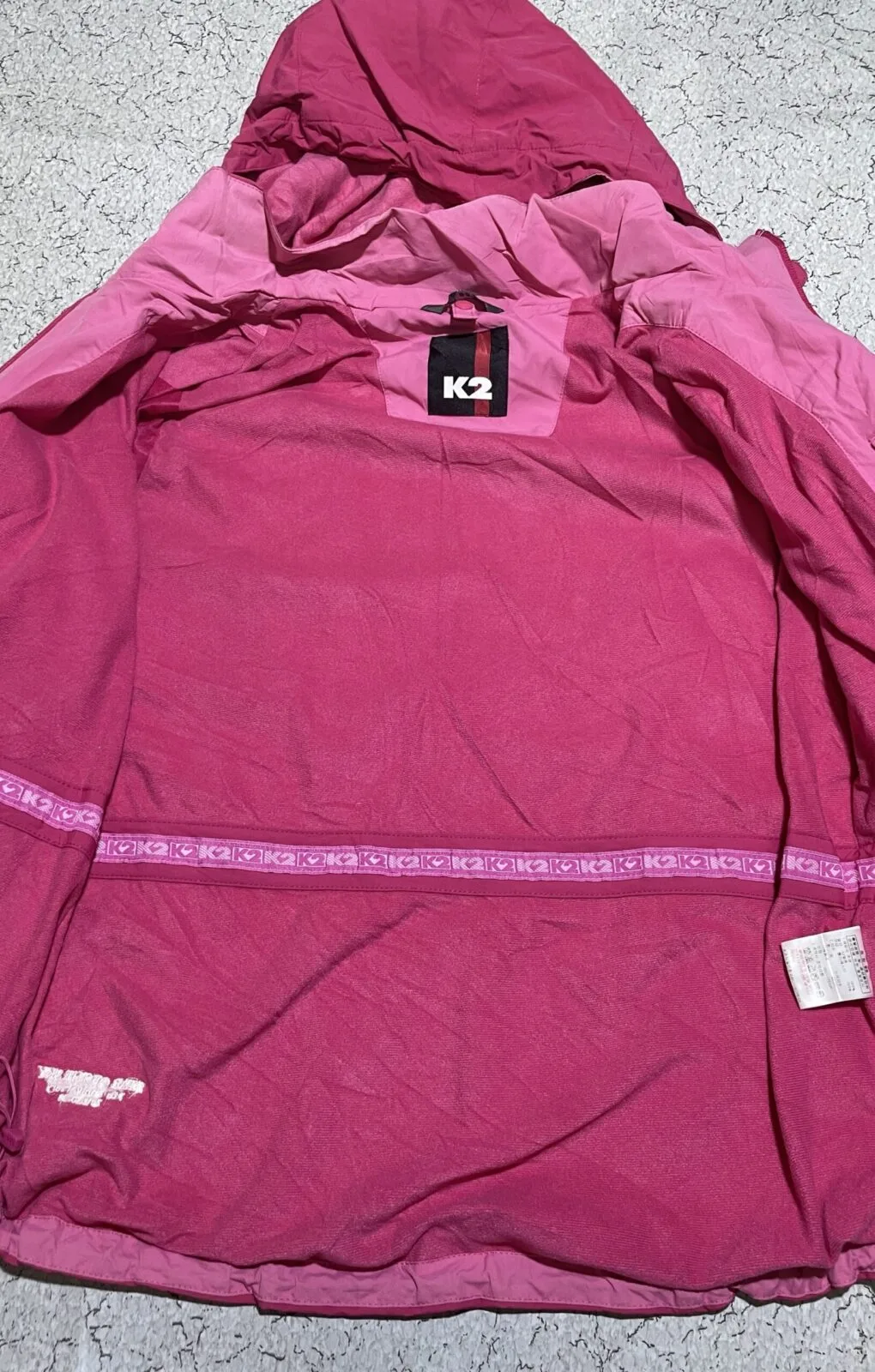 Pink Jacket detail view