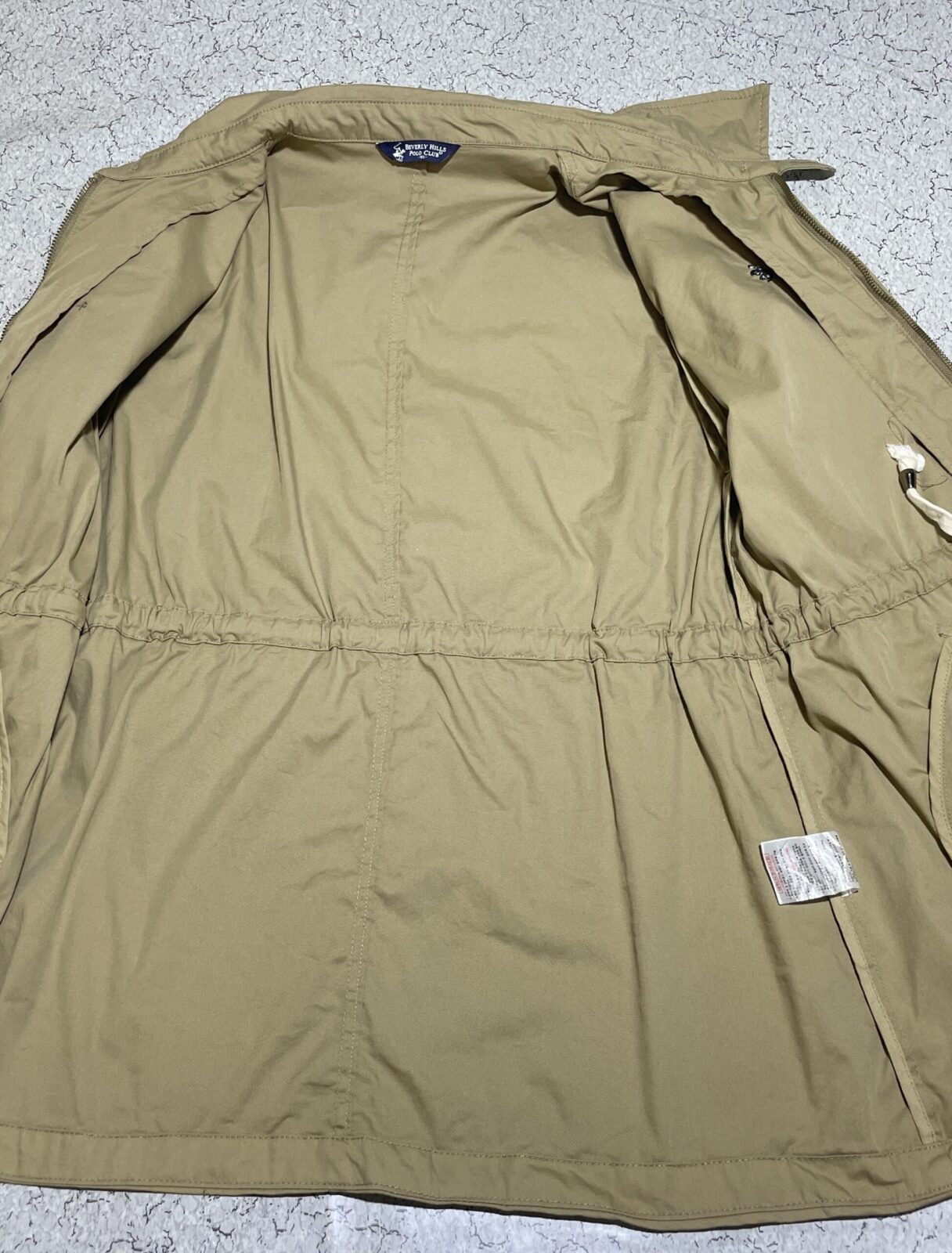 Beige Jacket detail view