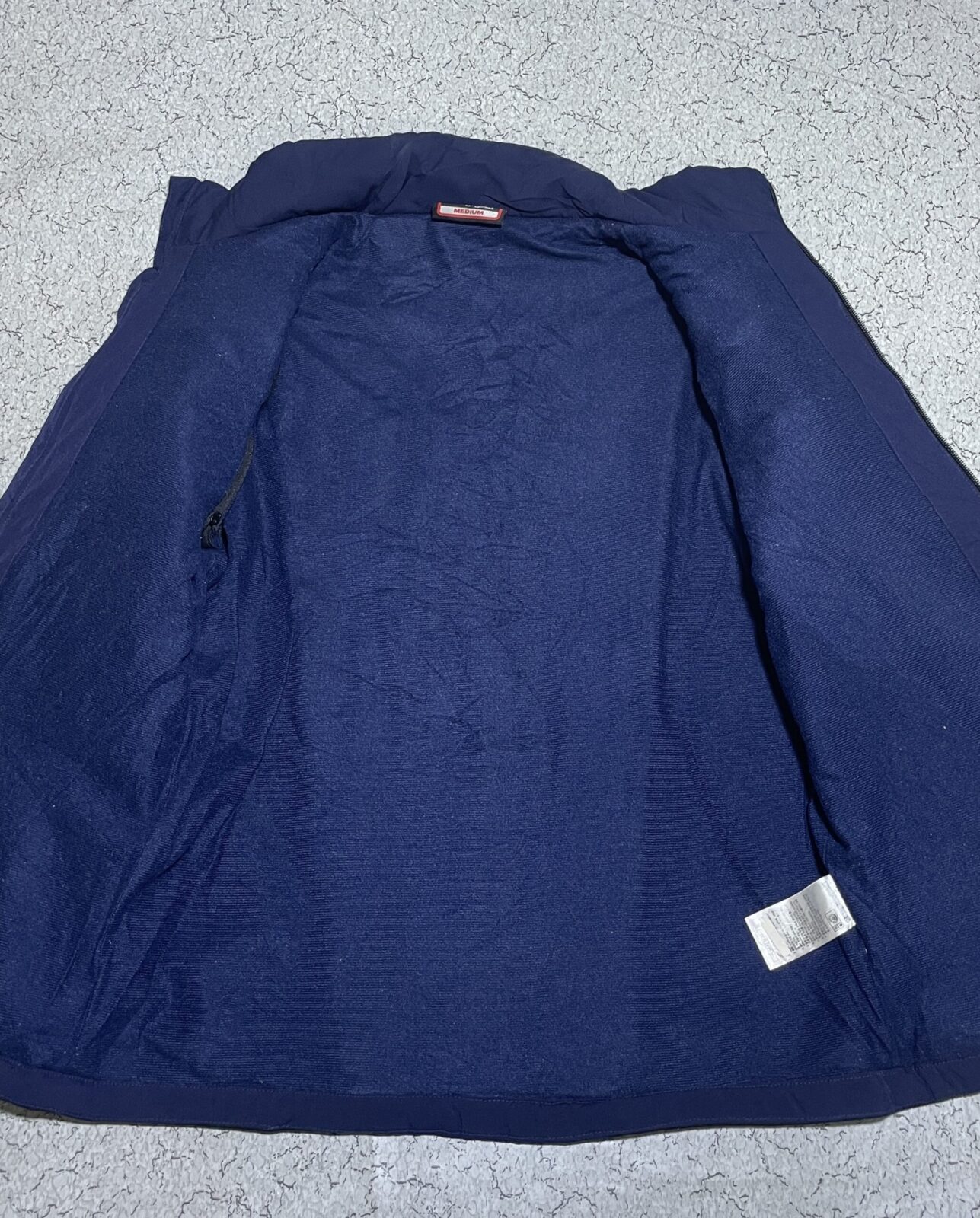 Kappa Black Softshell Jacket detail view