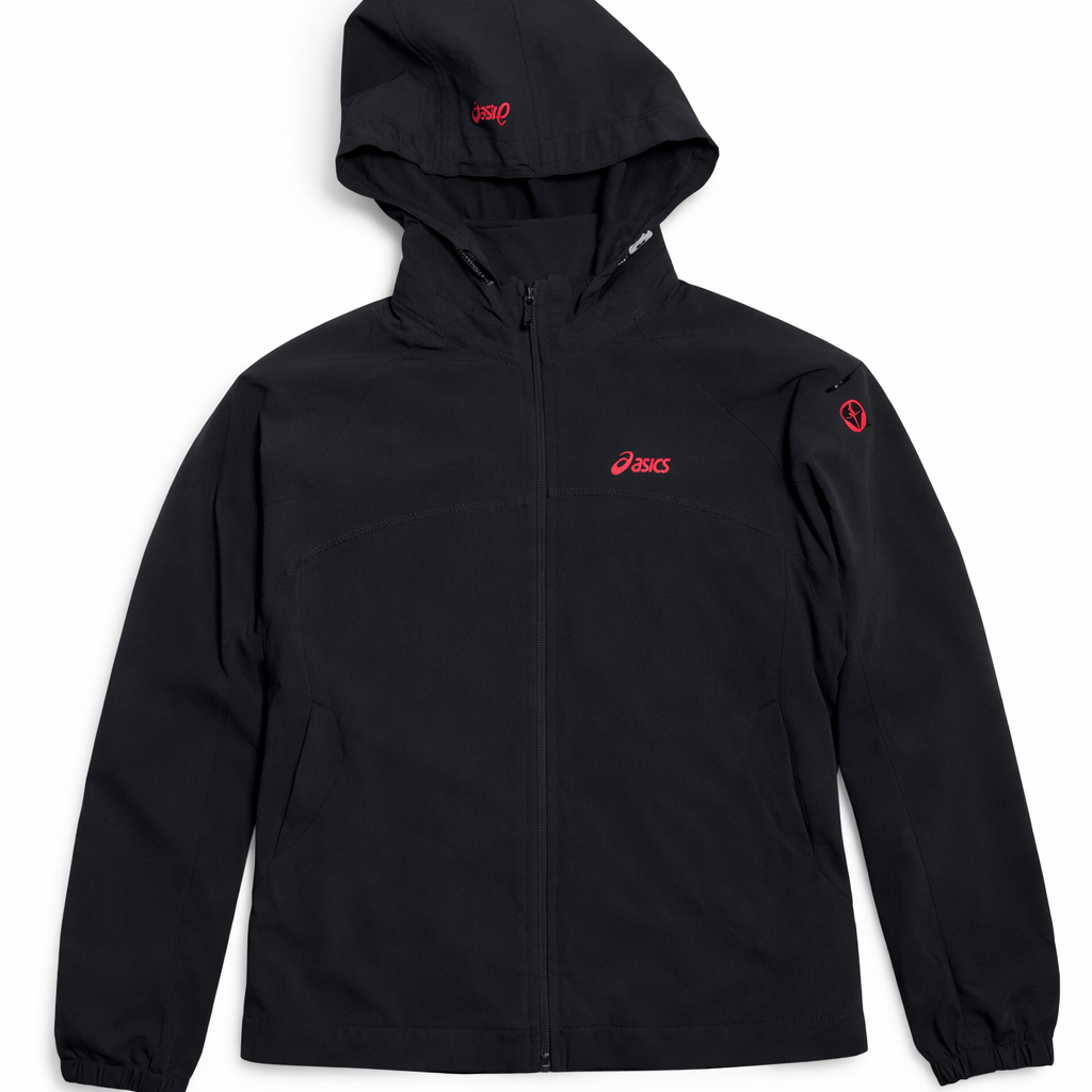 Asics Black Jacket detail view