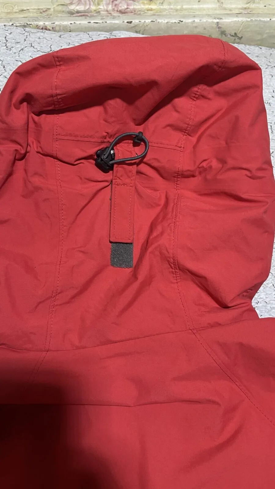 Columbia Red Jacket back view