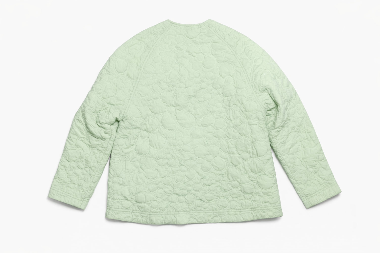 Zara Green Jacket detail view