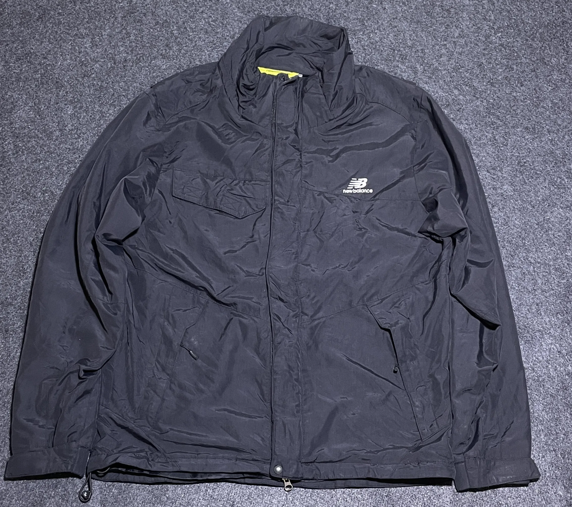 New Balance Black Windbreaker Jacket alternate view