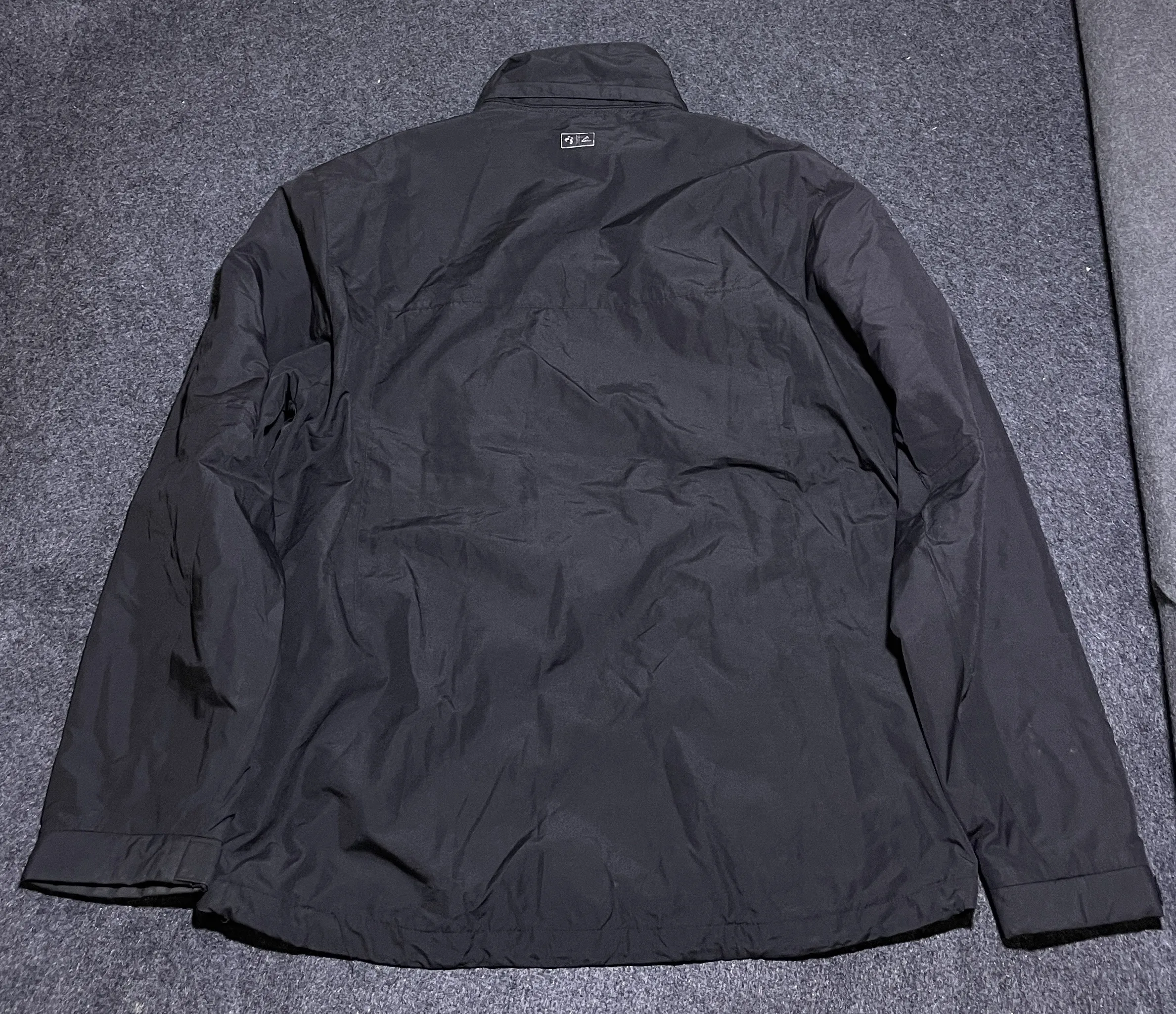 Adidas Black Windbreaker Jacket alternate view
