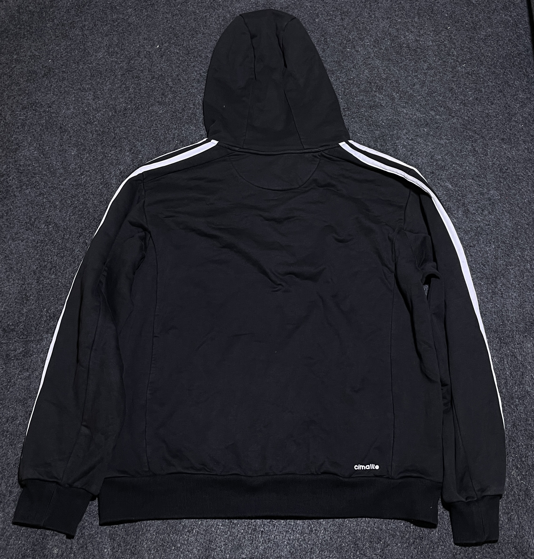 Adidas Black Jacket back view