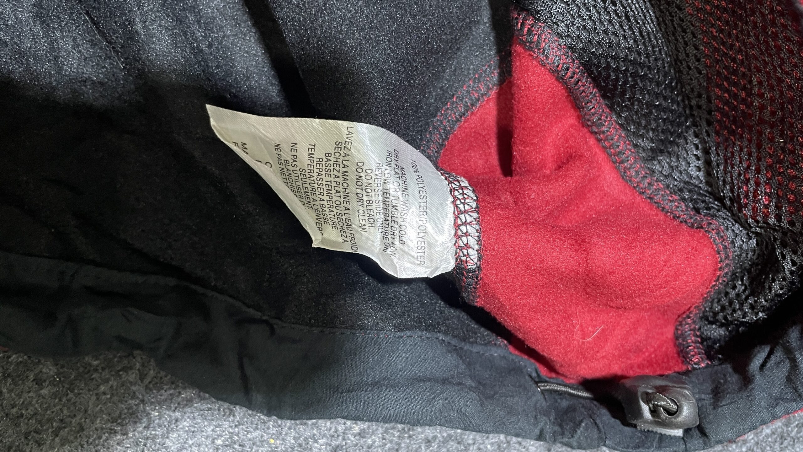 Red Sweater detail view