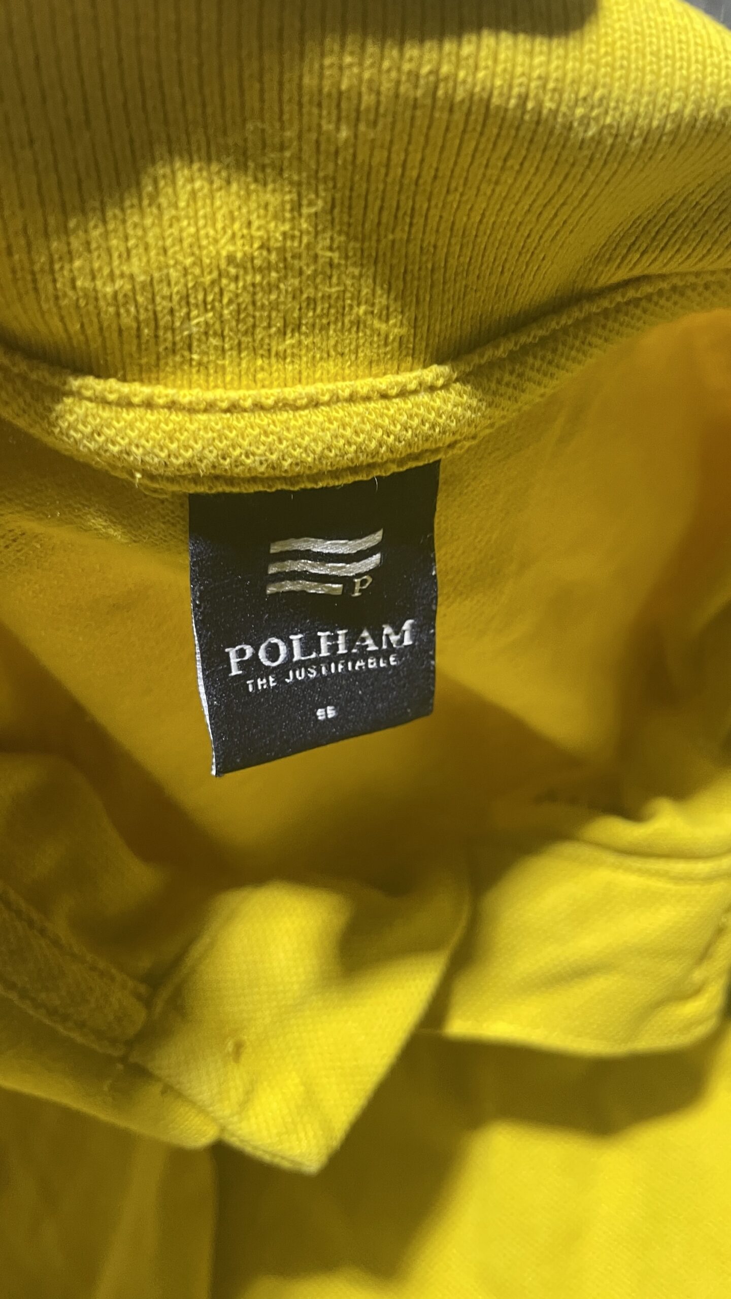 Yellow T-Shirt detail view