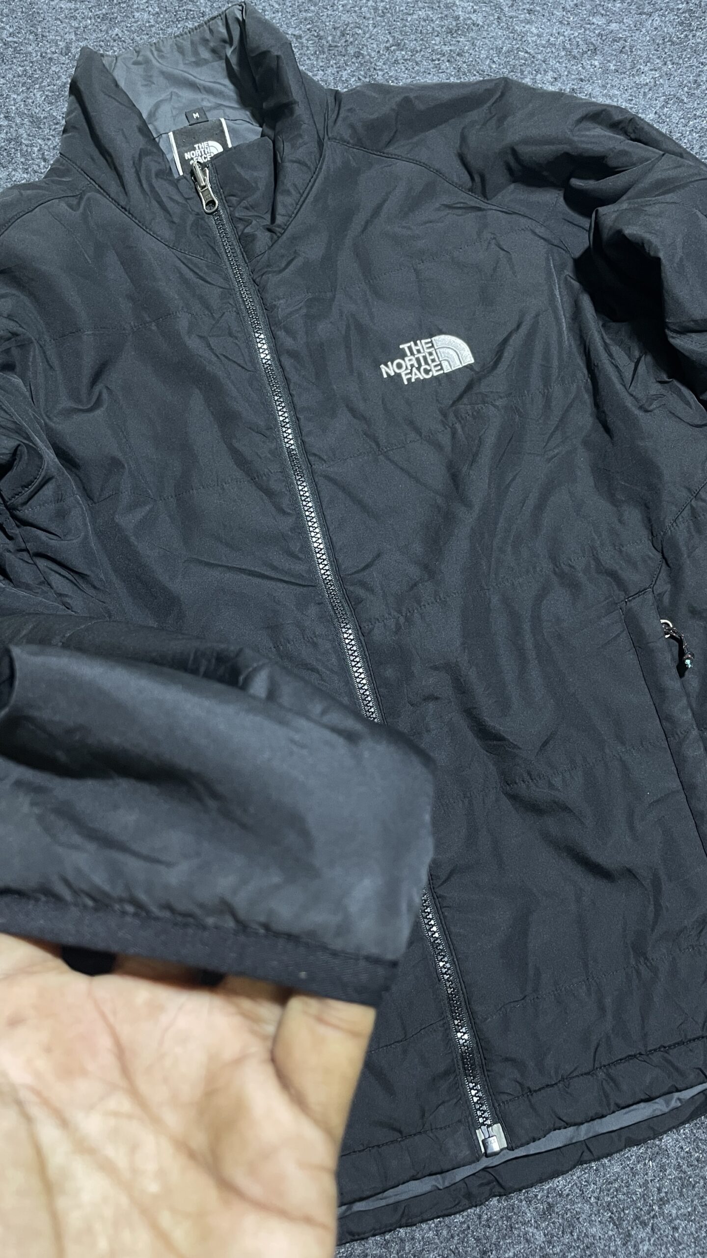 The North Face Black Jacket detail view