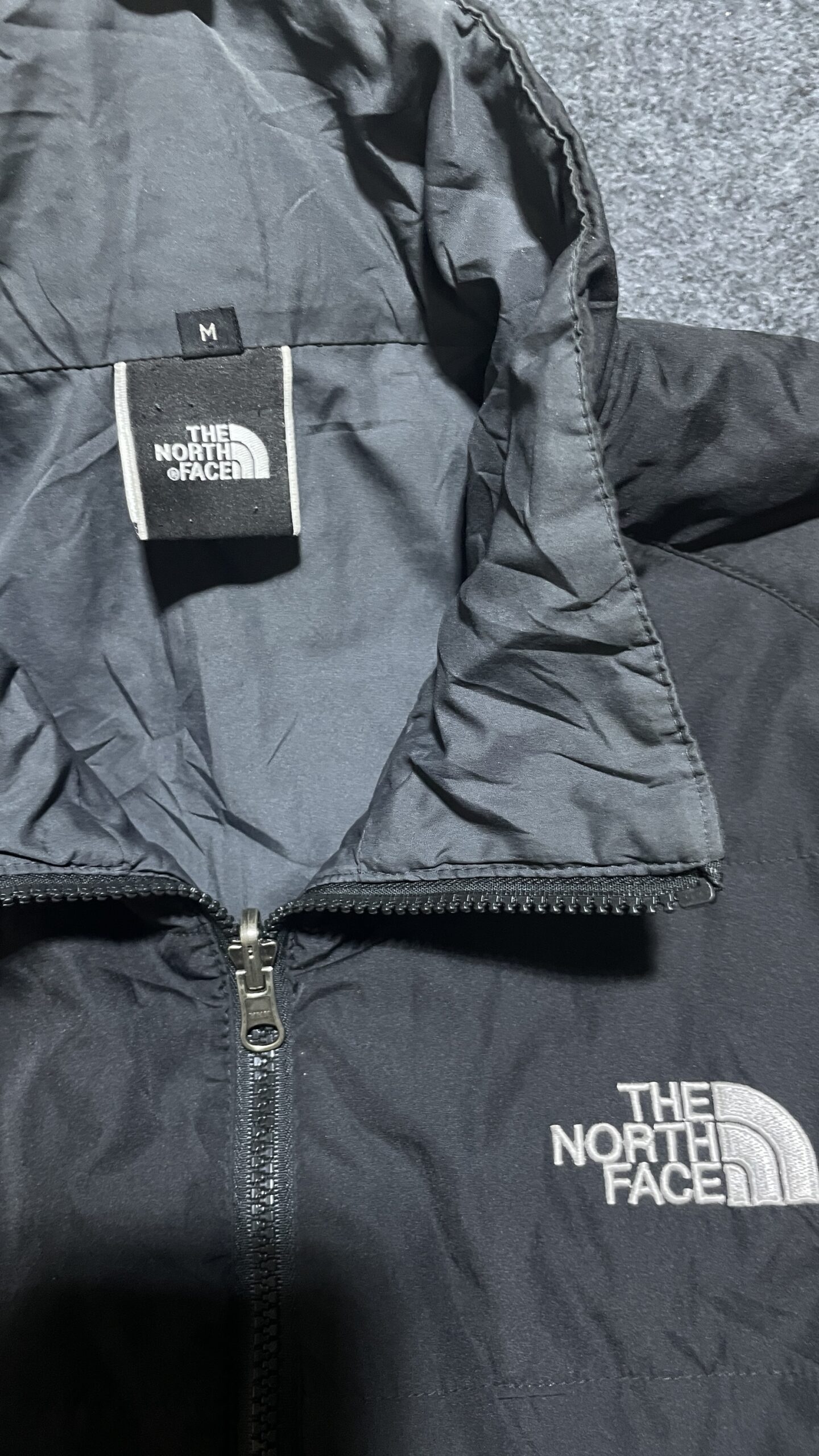 The North Face Black Jacket back view