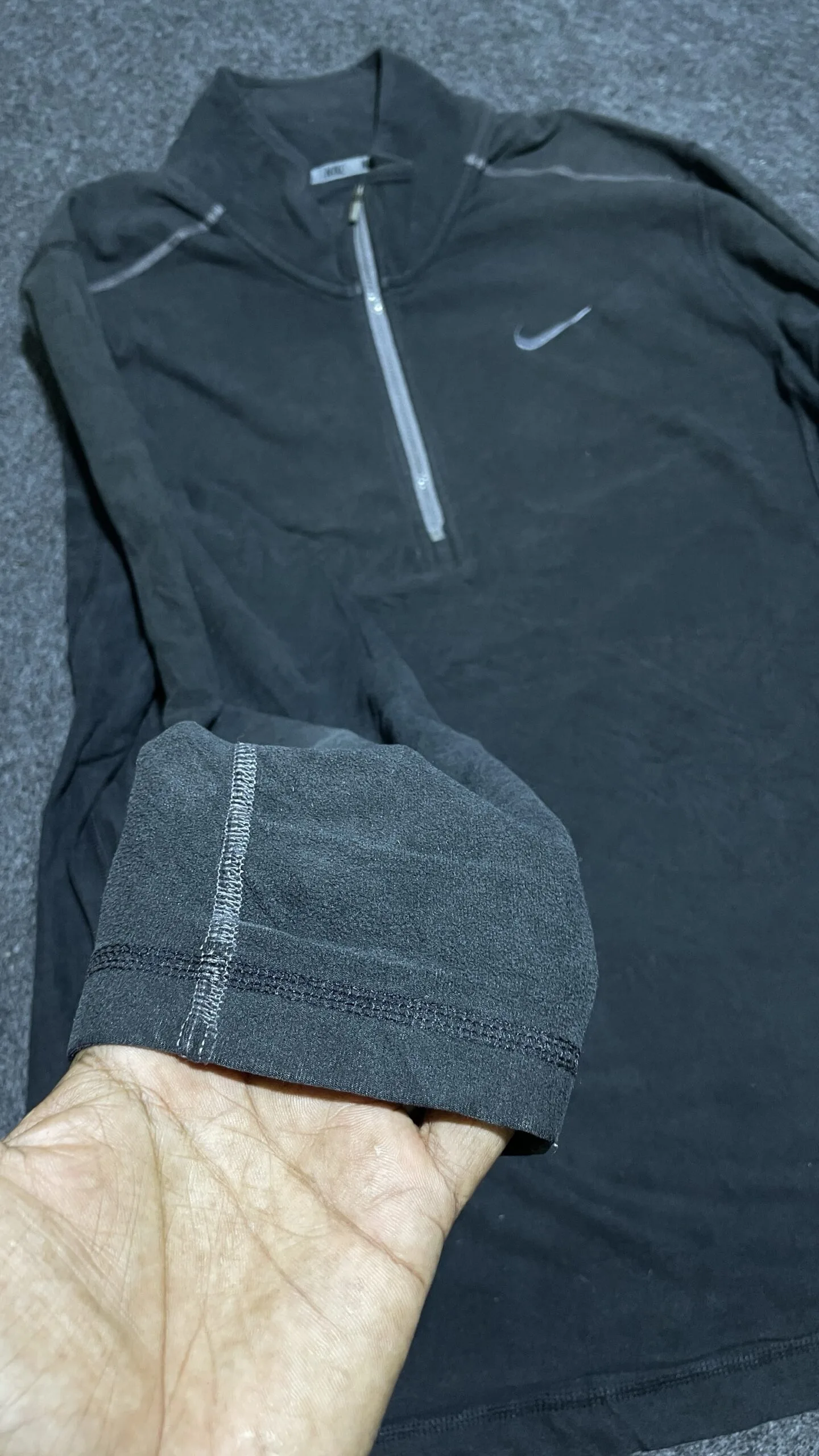 Nike Black Sweater detail view