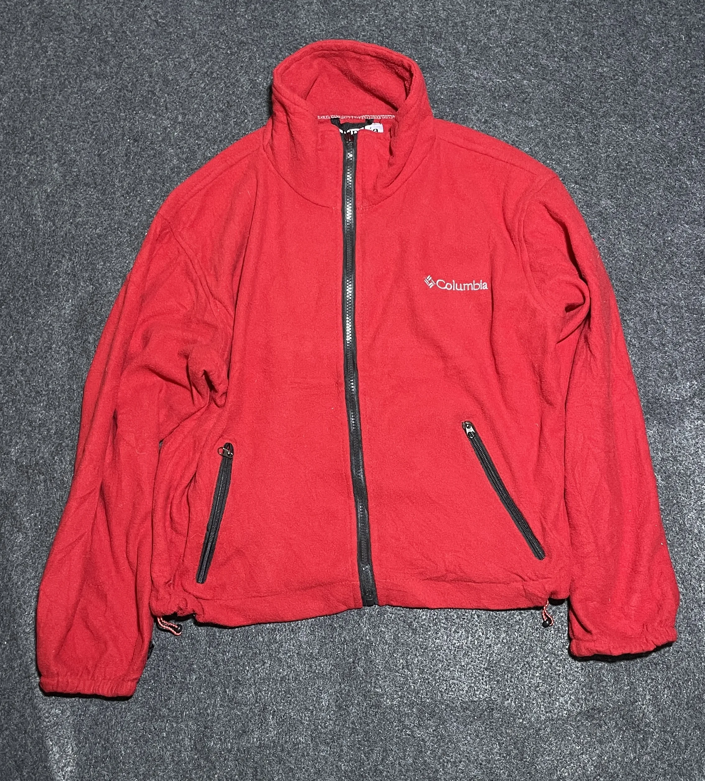 Columbia Red Fleece Jacket alternate view