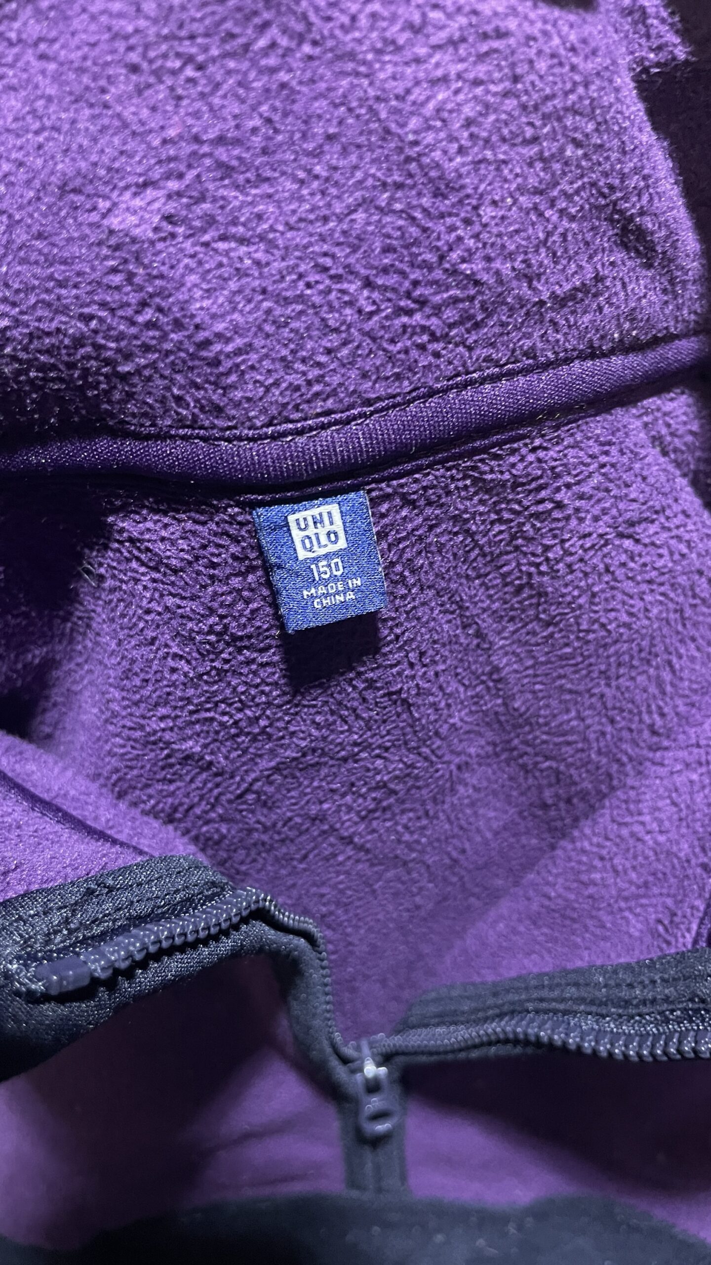 Uniqlo Black Sweater back view