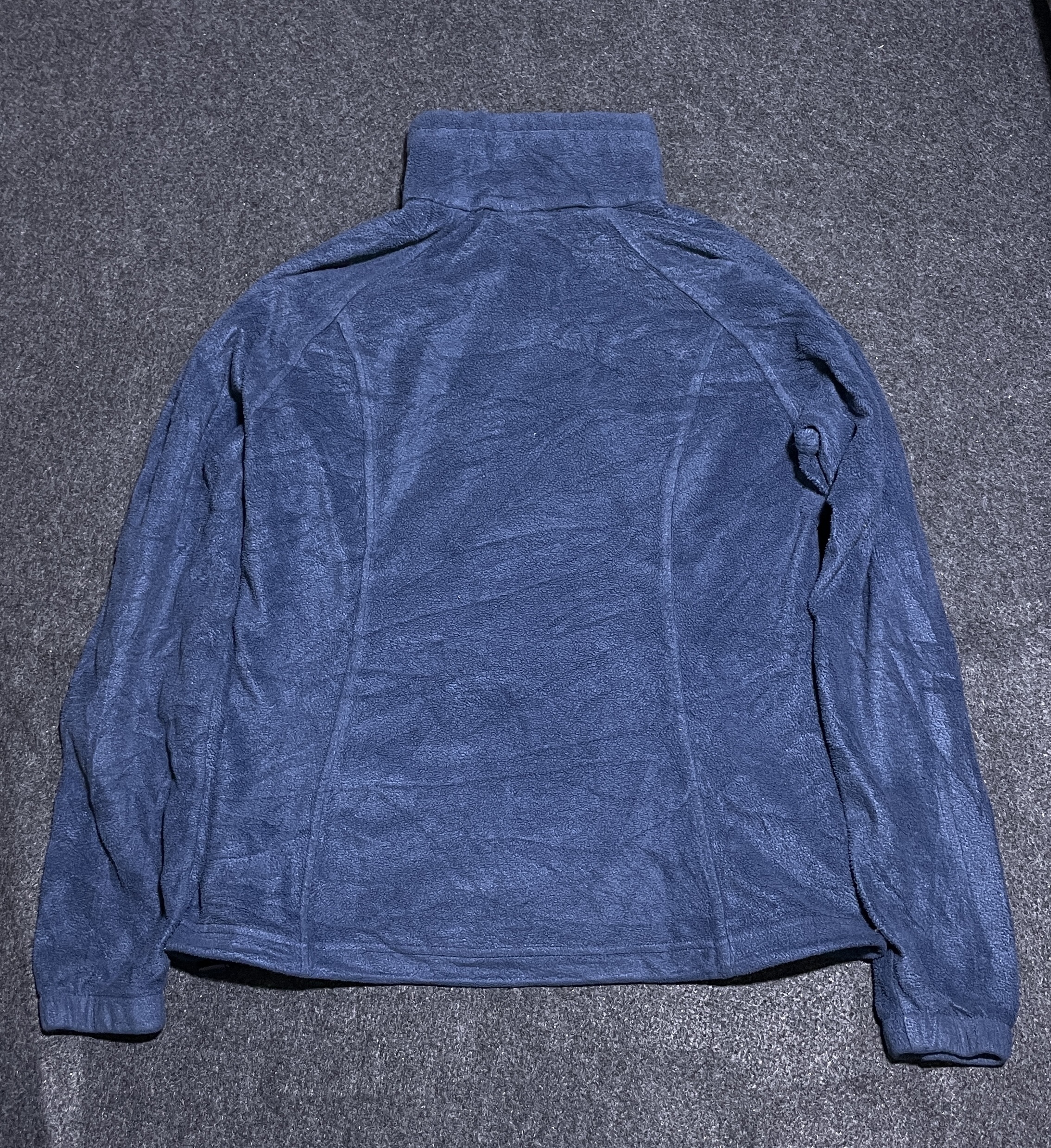 Columbia Blue Fleece Jacket detail view