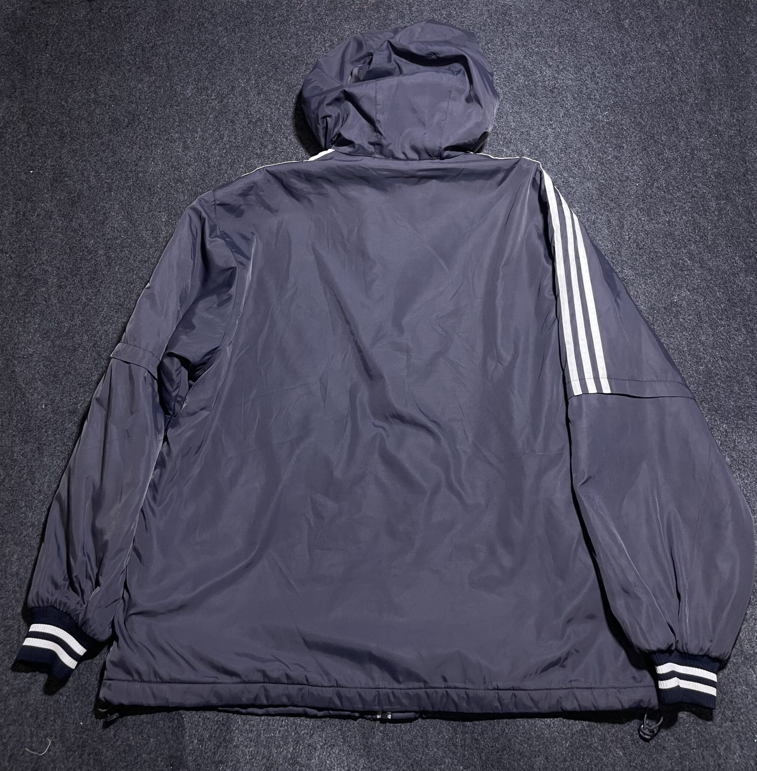 Adidas Navy Jacket detail view
