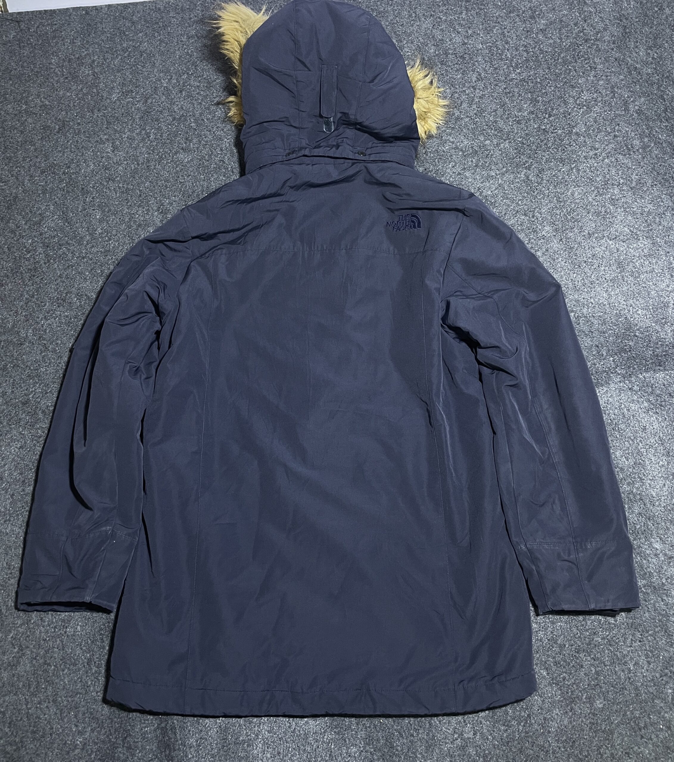 The North Face Navy Jacket detail view