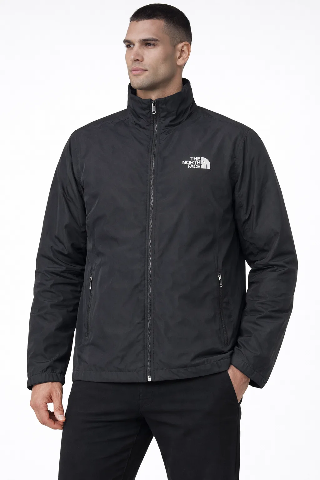 The North Face Black Jacket front view