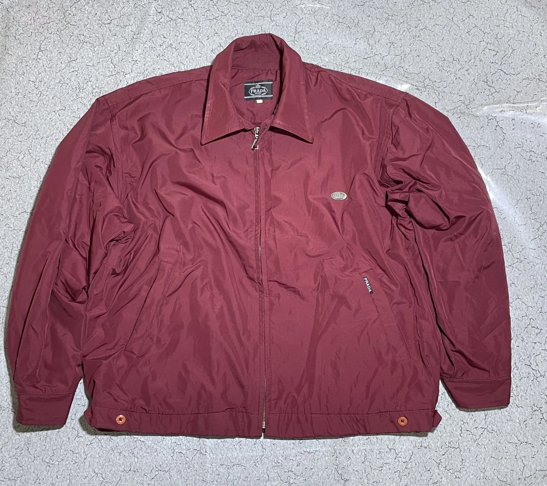 Maroon Jacket alternate view