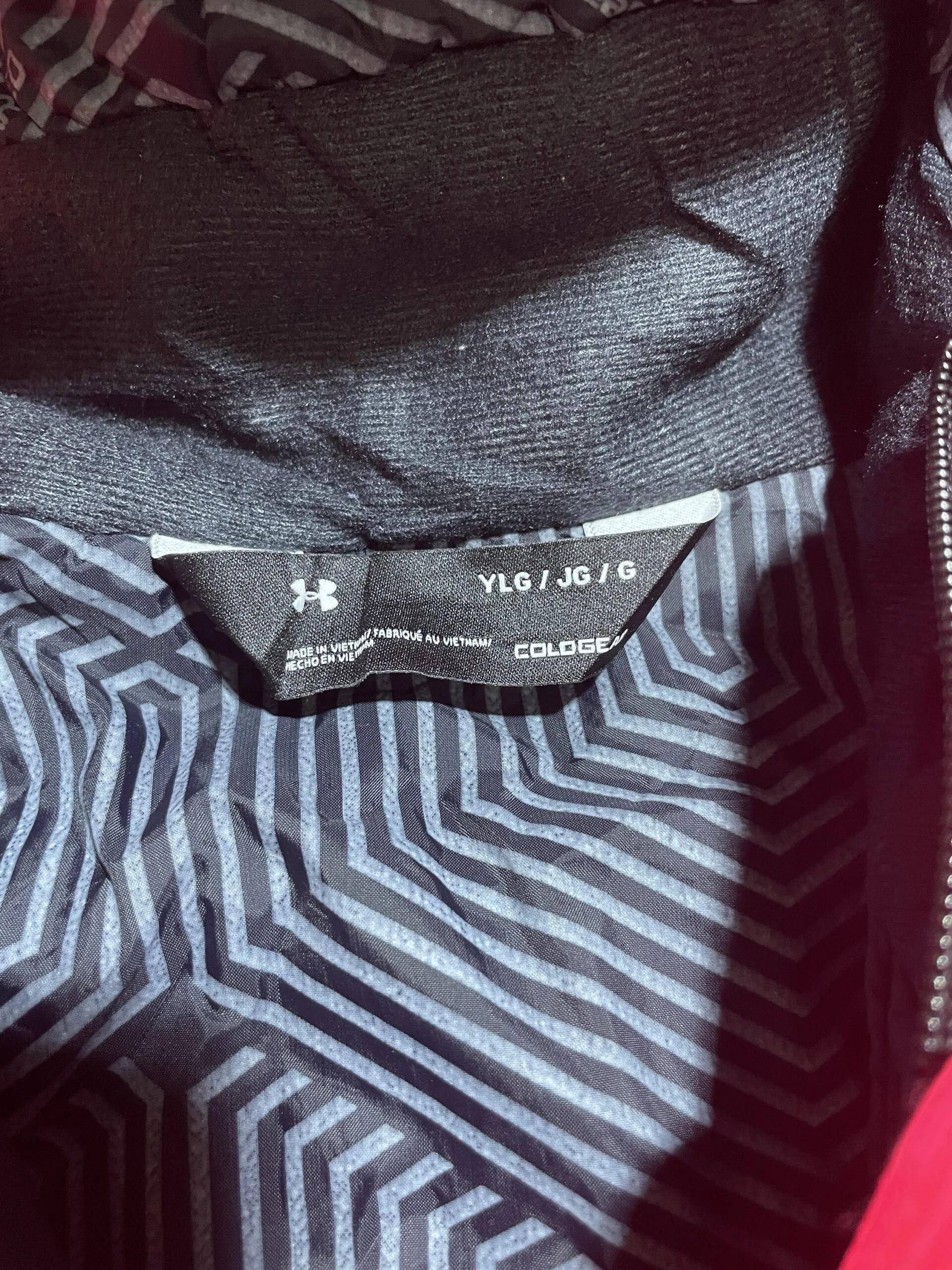 Under Armour Jacket back view