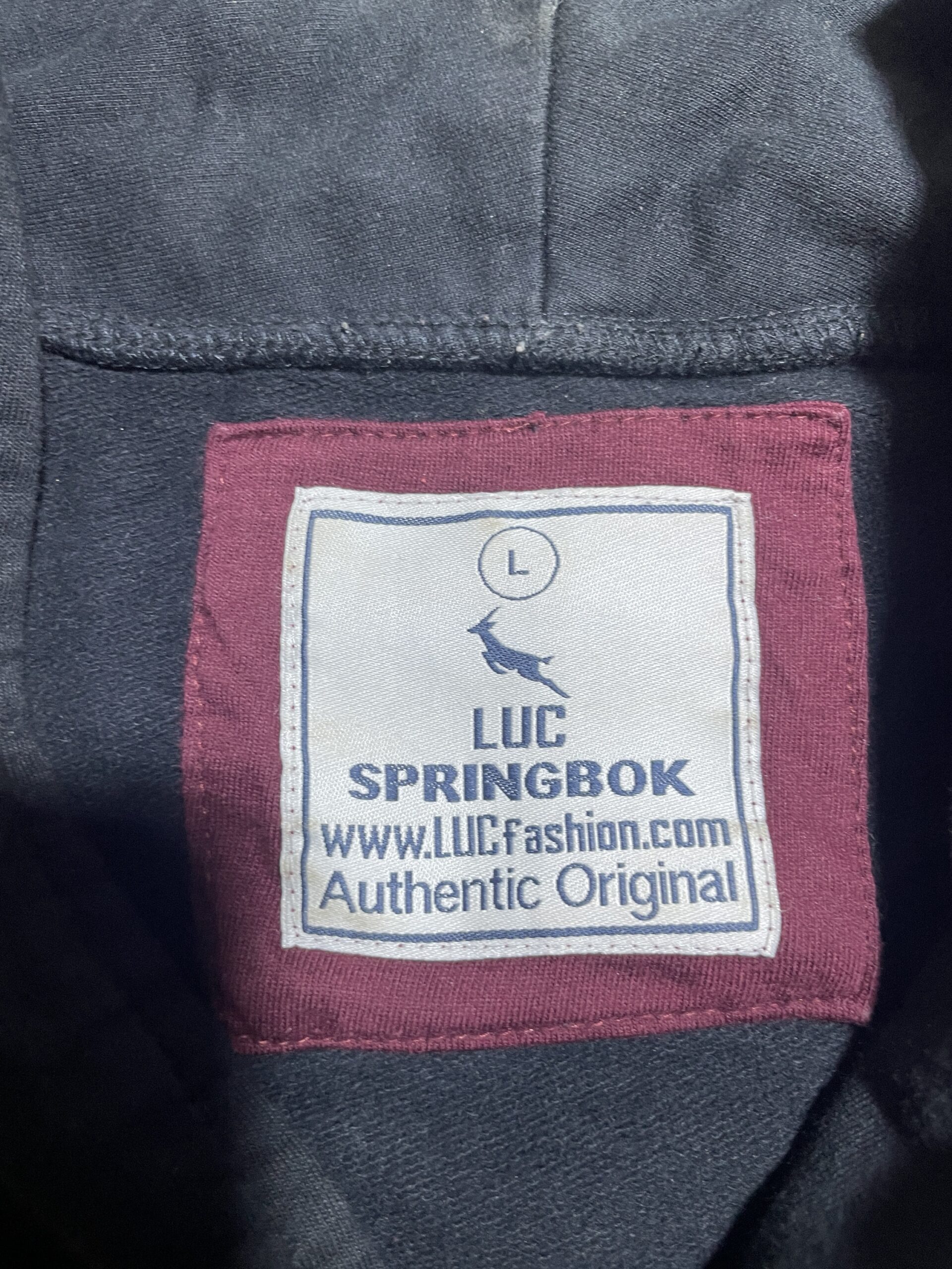 Black Jacket detail view