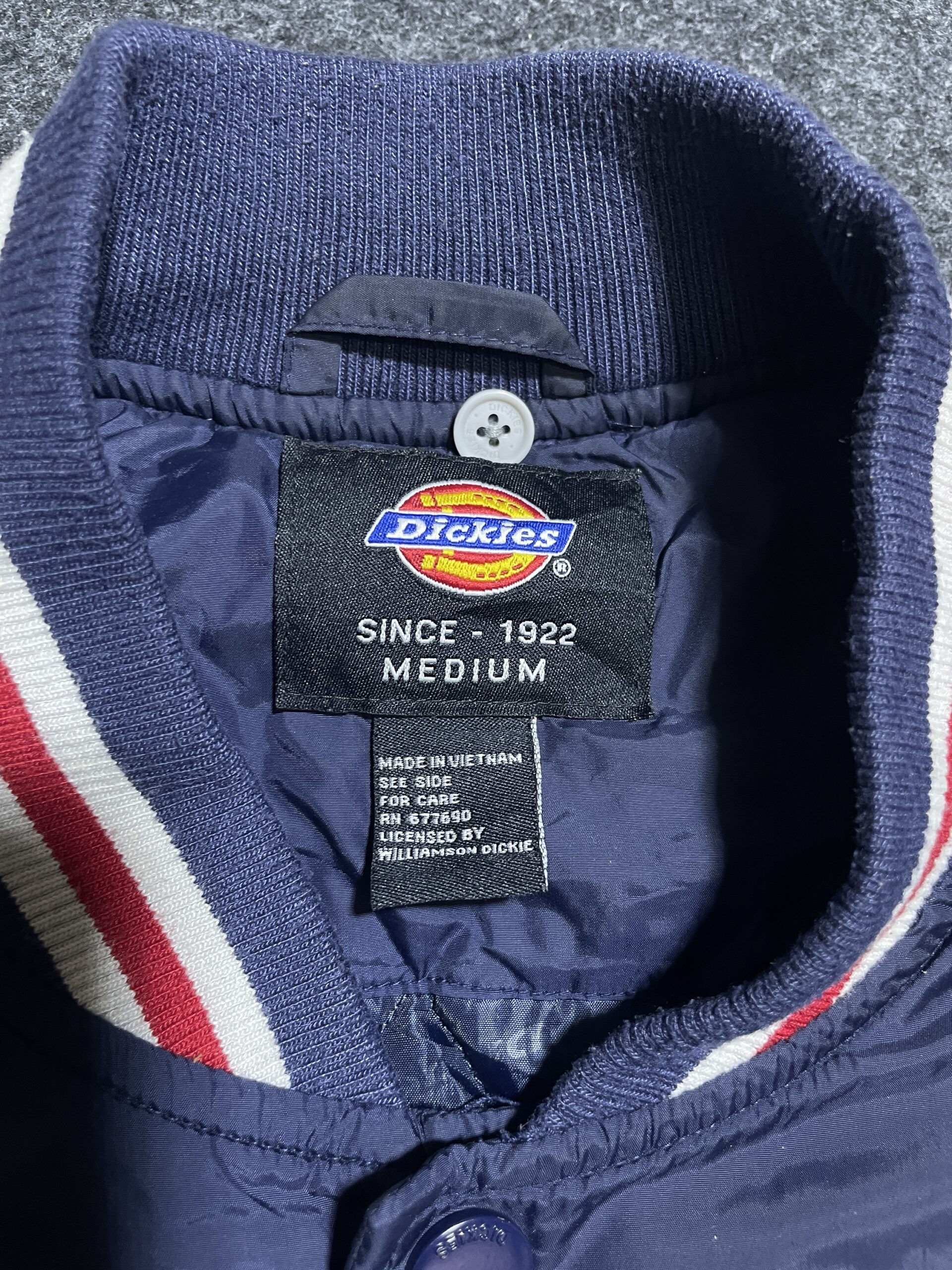 Dickies Navy Jacket back view