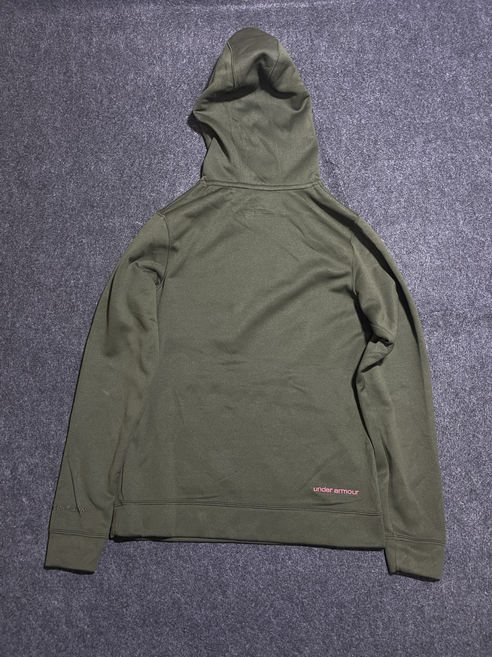 Under Armour Olive T-Shirt back view
