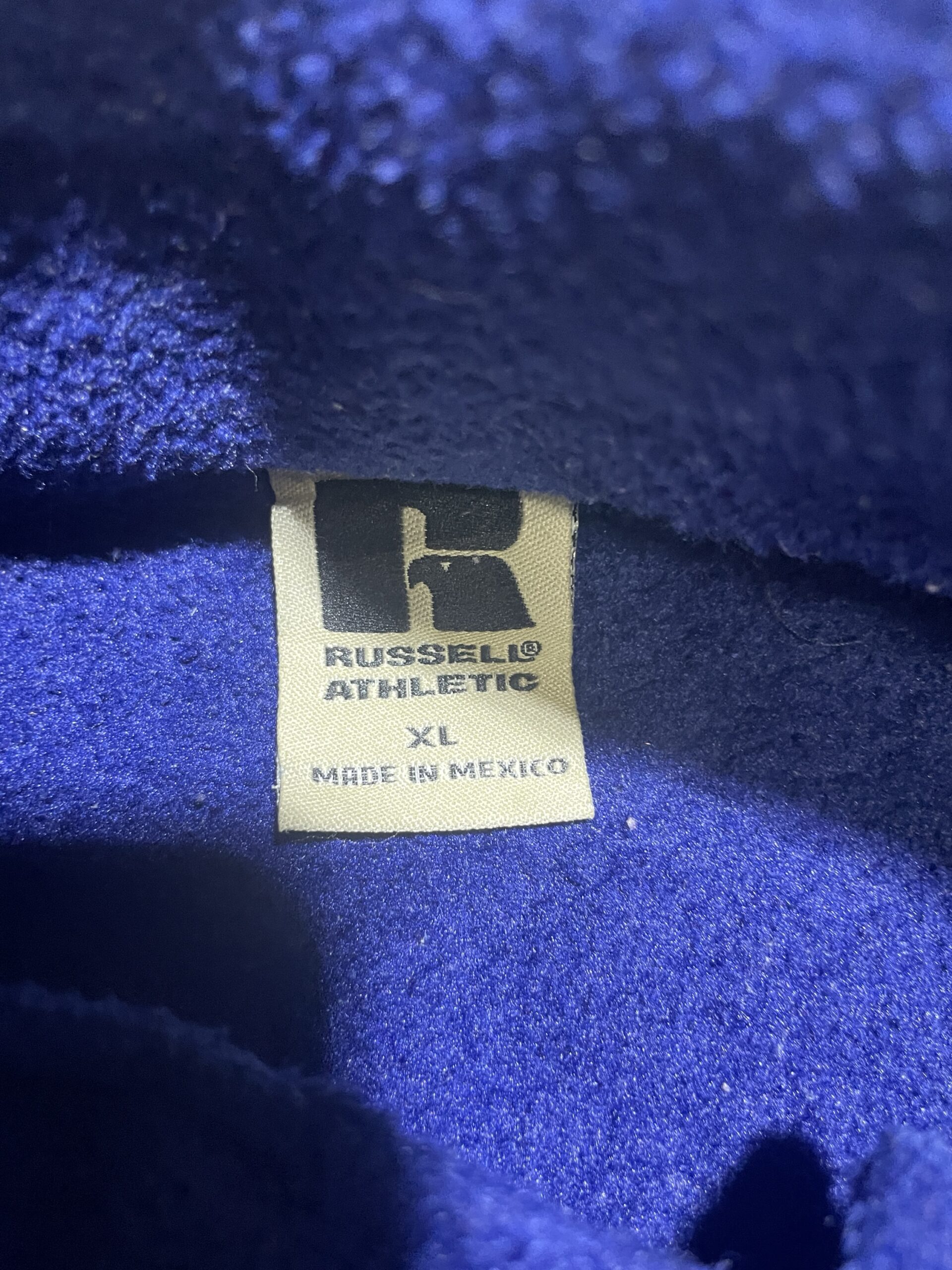 Blue Fleece Jacket detail view