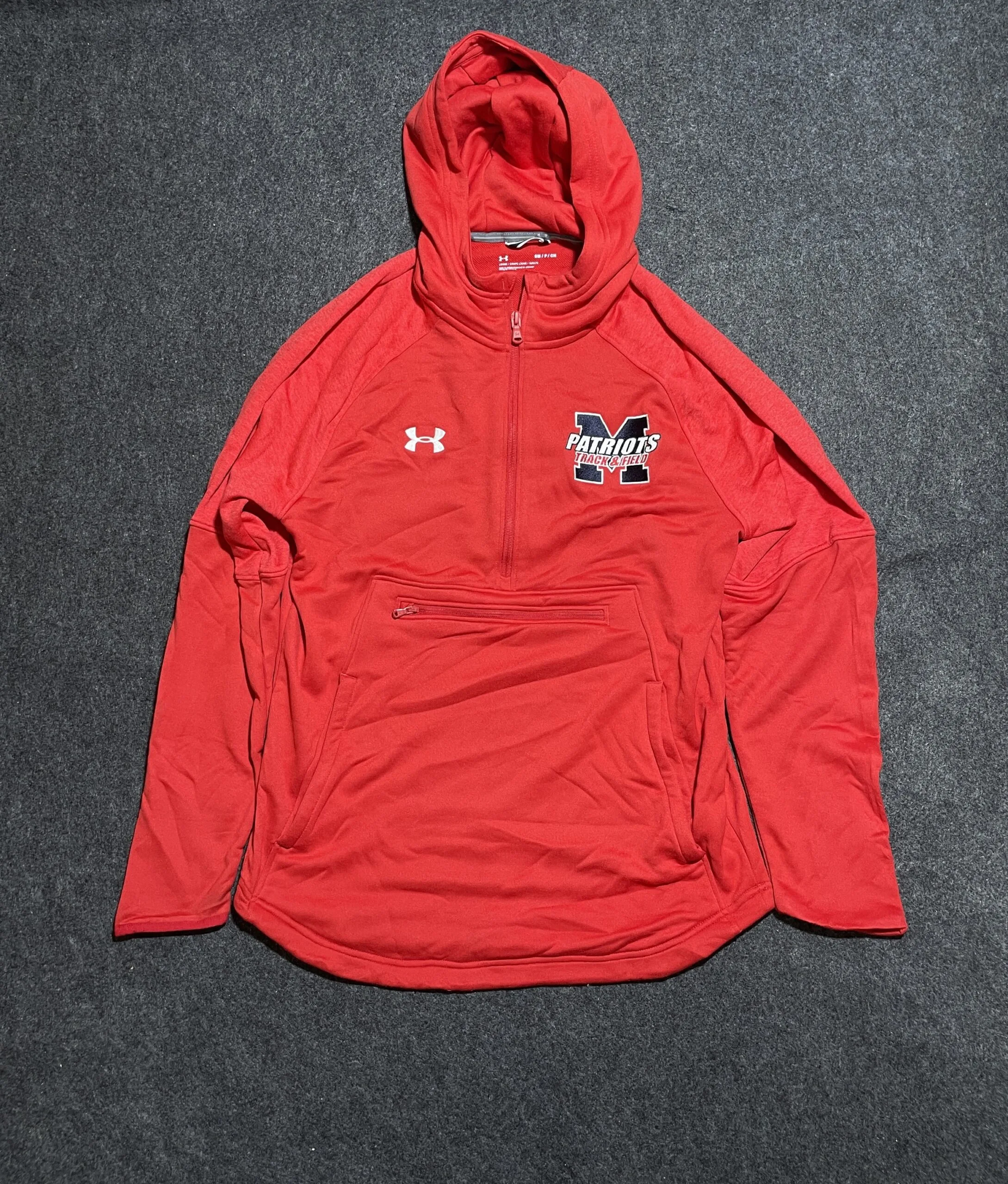 Under Armour Red Hoodie alternate view