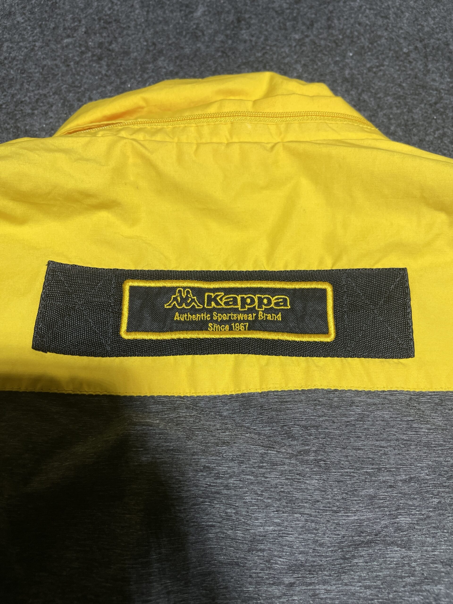 Kappa Yellow Jacket back view