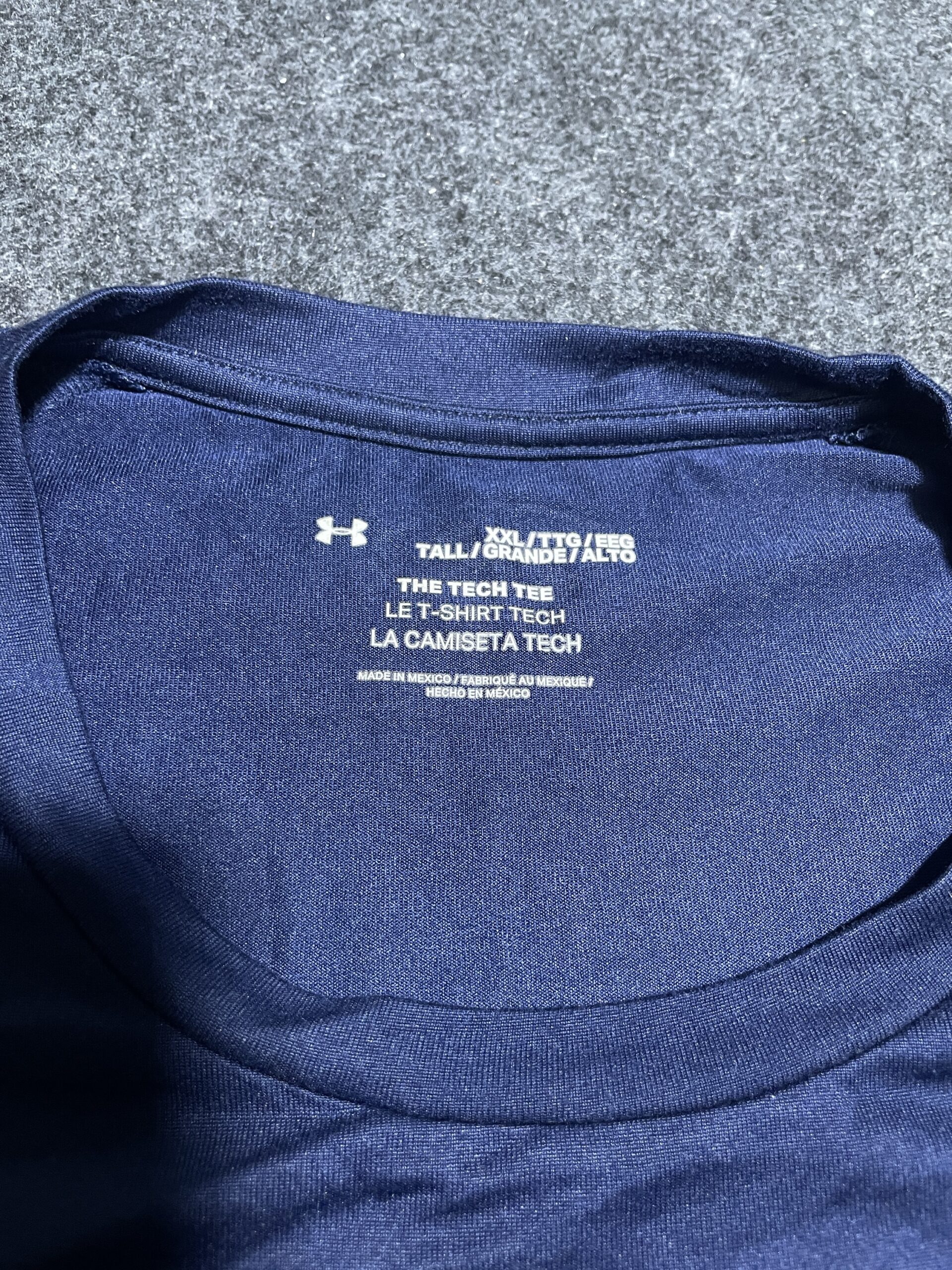 Under Armour Blue T-Shirt detail view
