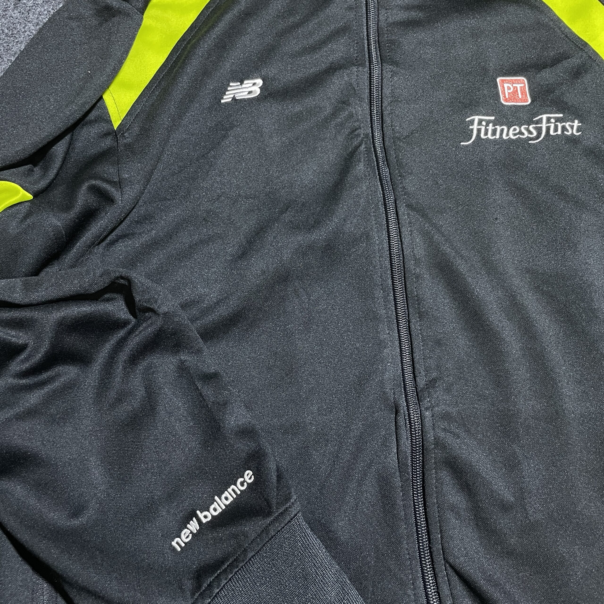 New Balance Black Jacket back view