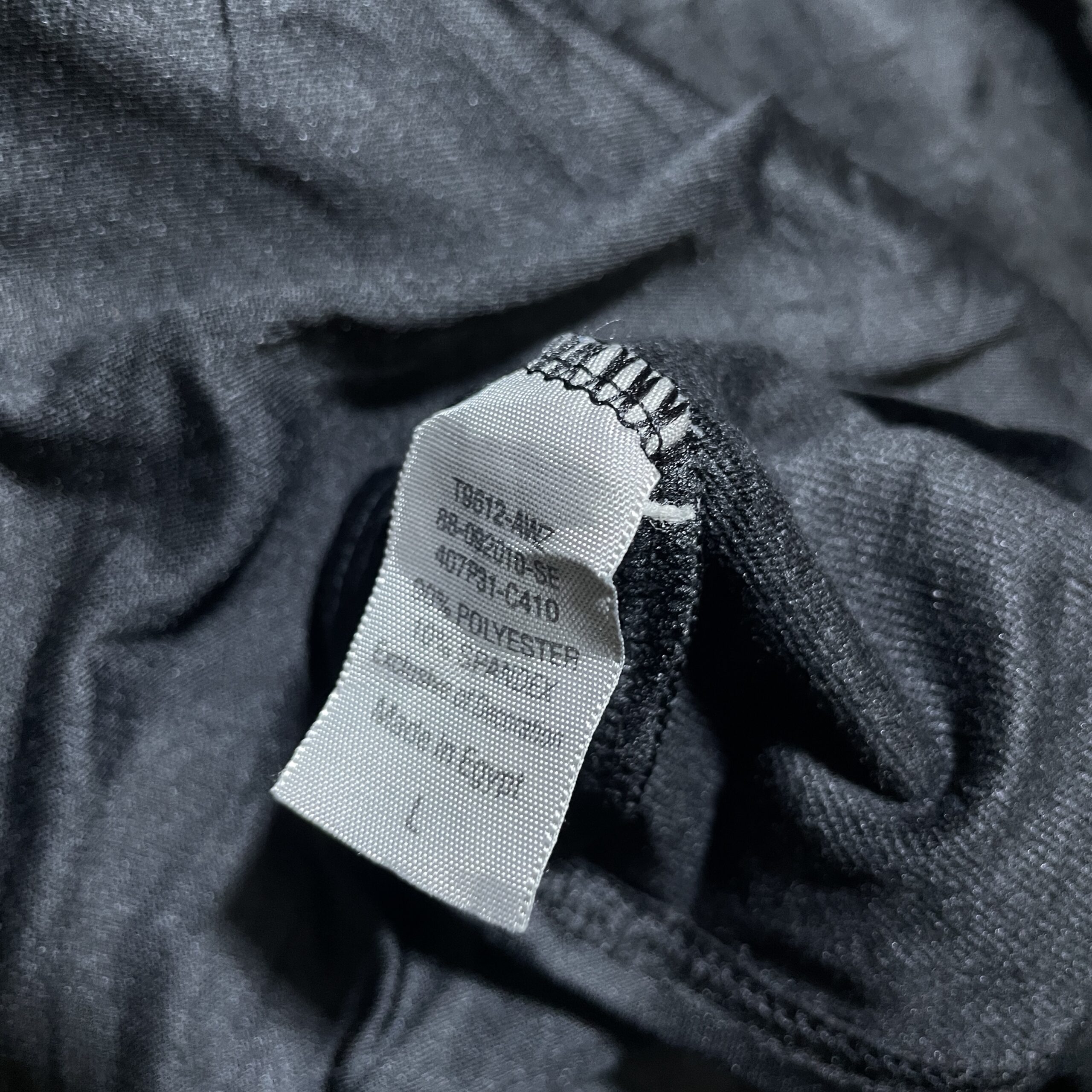 Champion Black simple back view