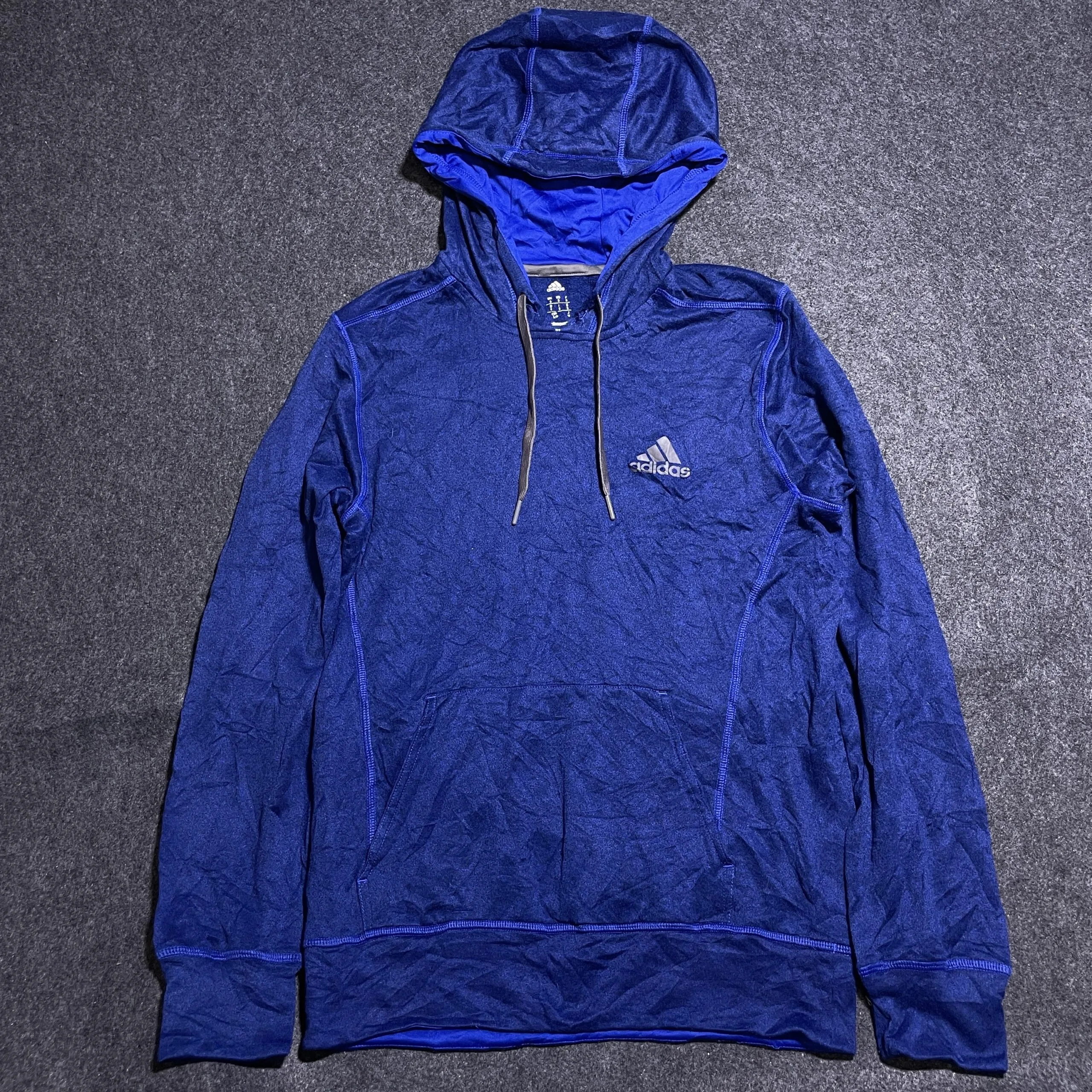 Adidas Blue Hoodie alternate view