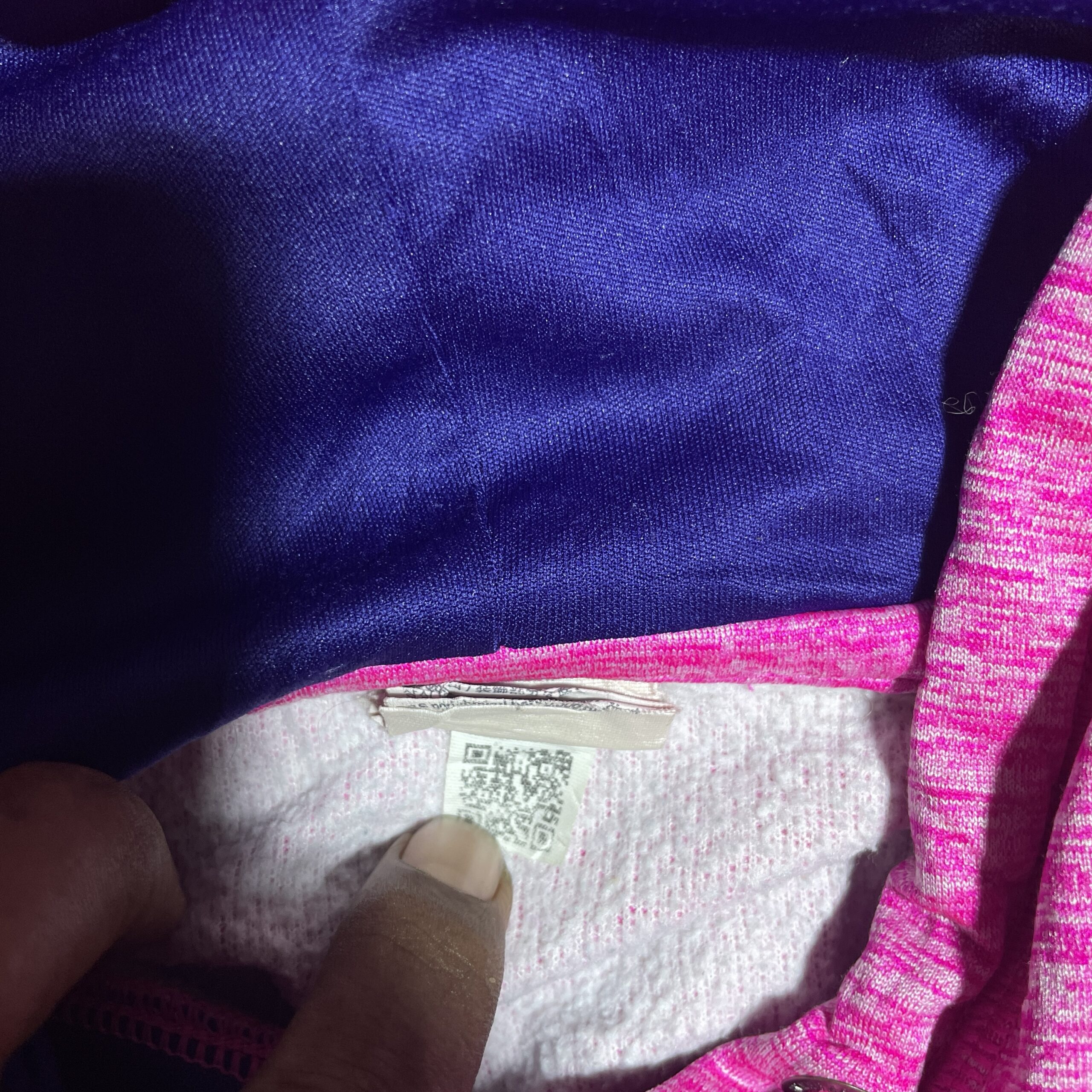 Under Armour Pink T-Shirt back view