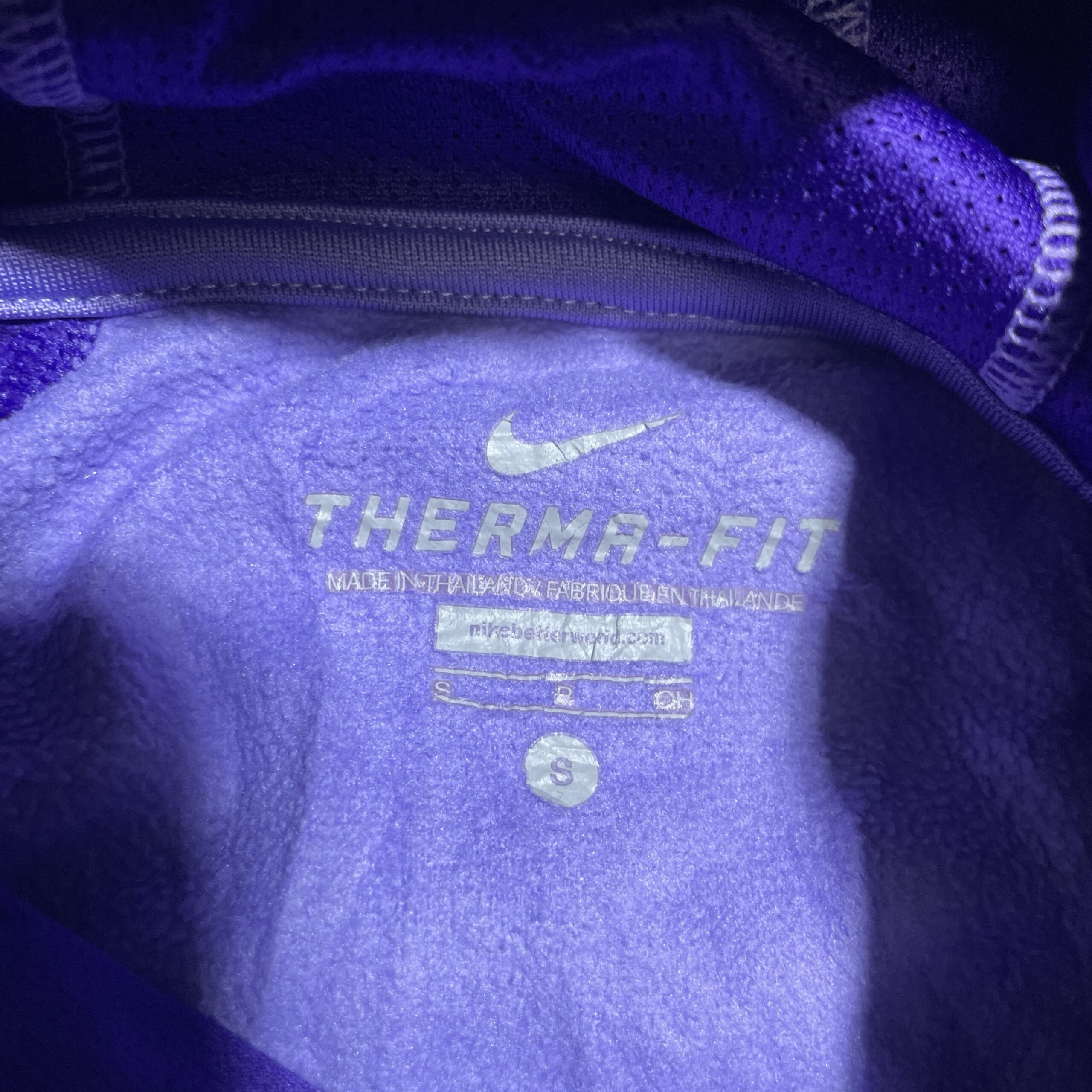 Nike Purple T-Shirt back view