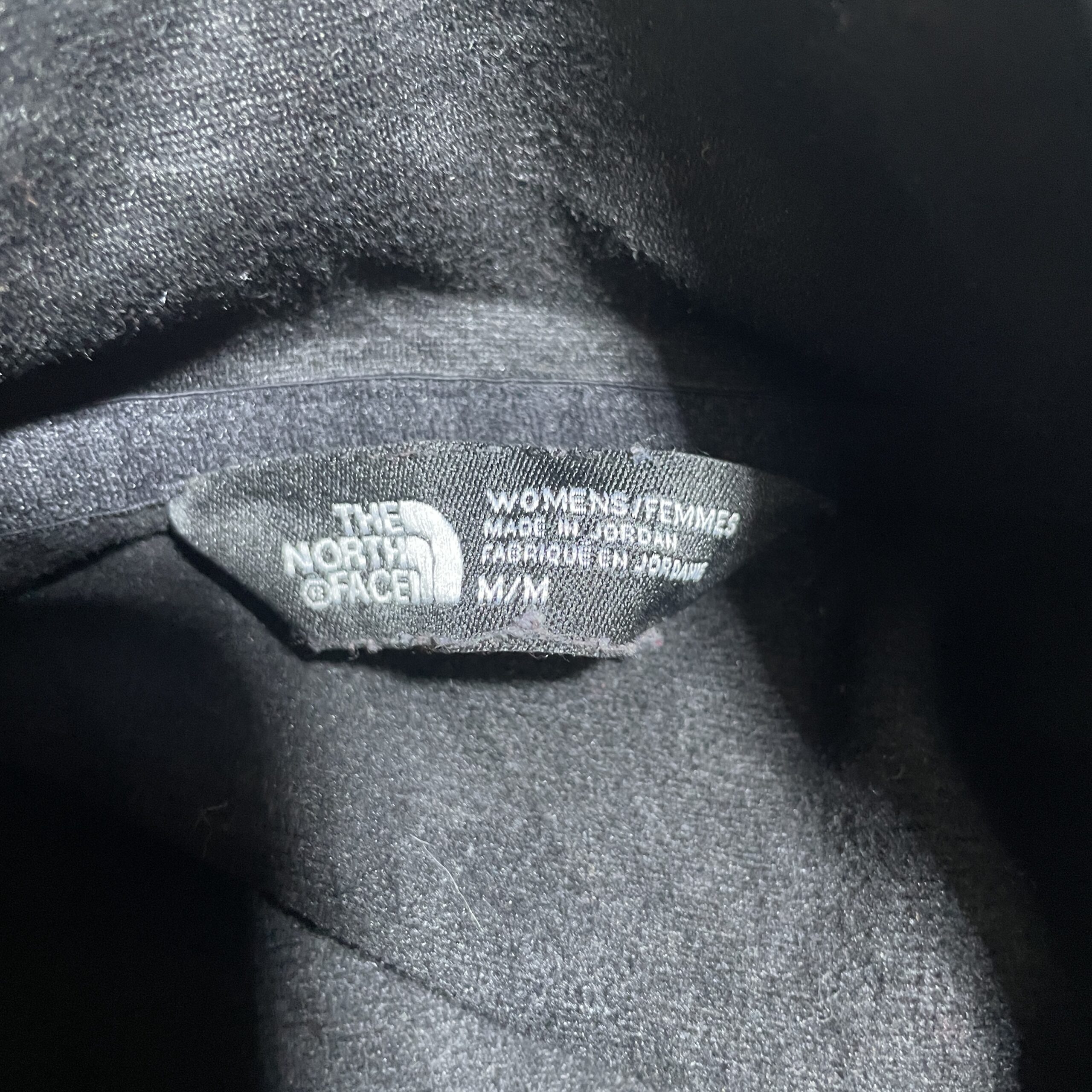The North Face Black T-Shirt back view