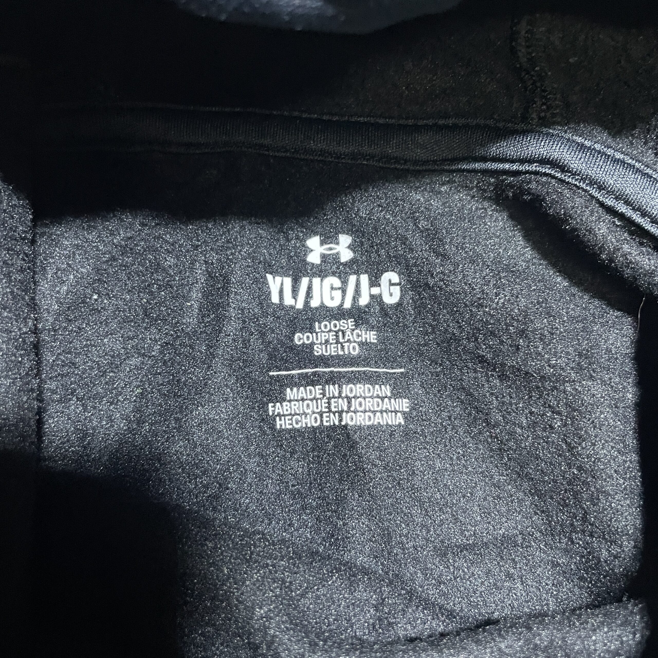 Under Armour Black T-Shirt back view