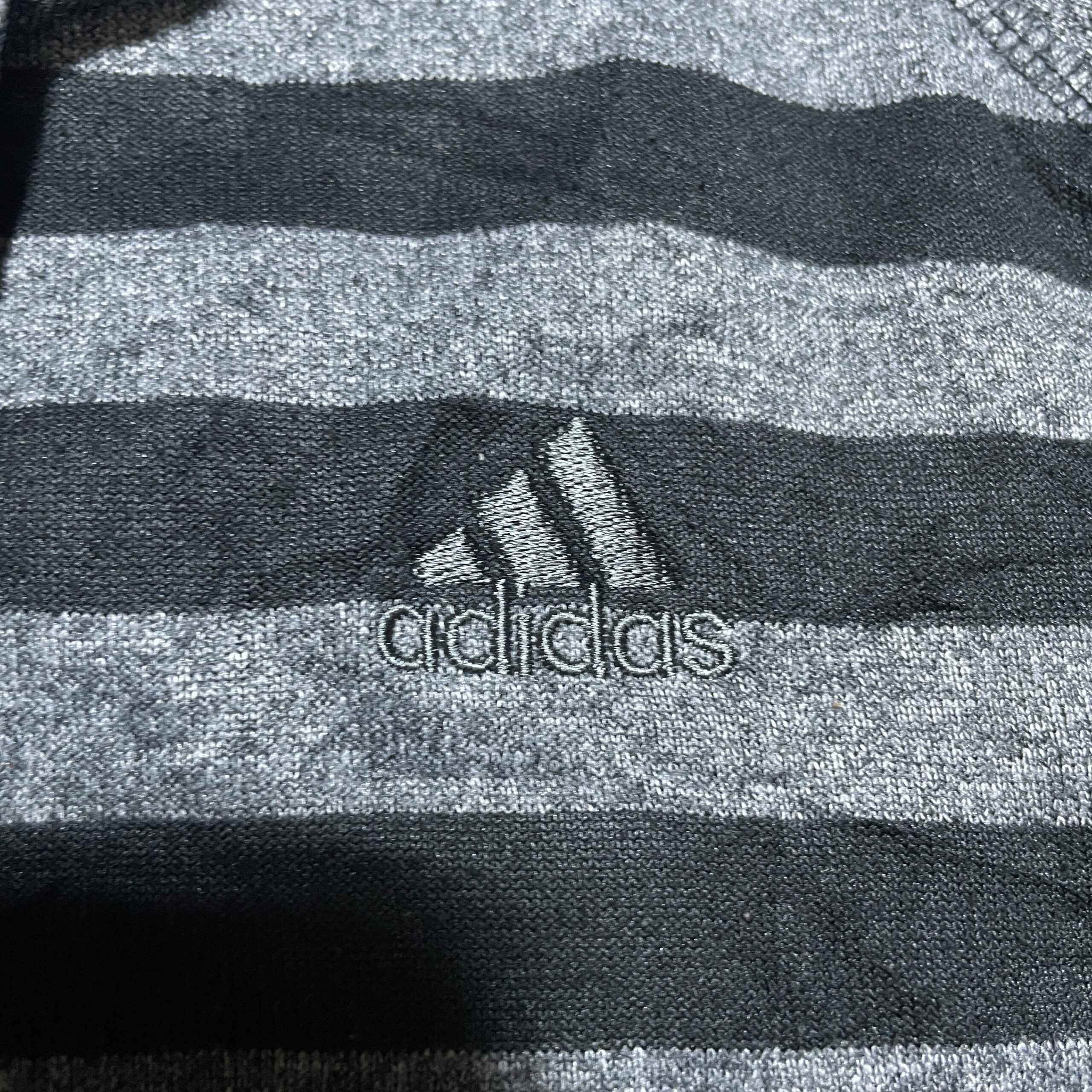Adidas Black simple back view